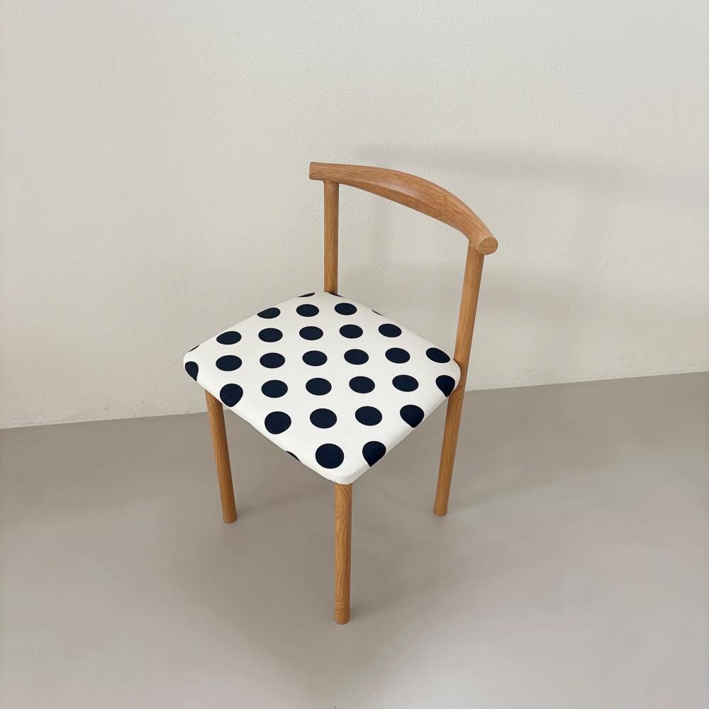 유라이크왓 코튼 도트 등받이의자(you like what Cotton dot backrest chair) - 2