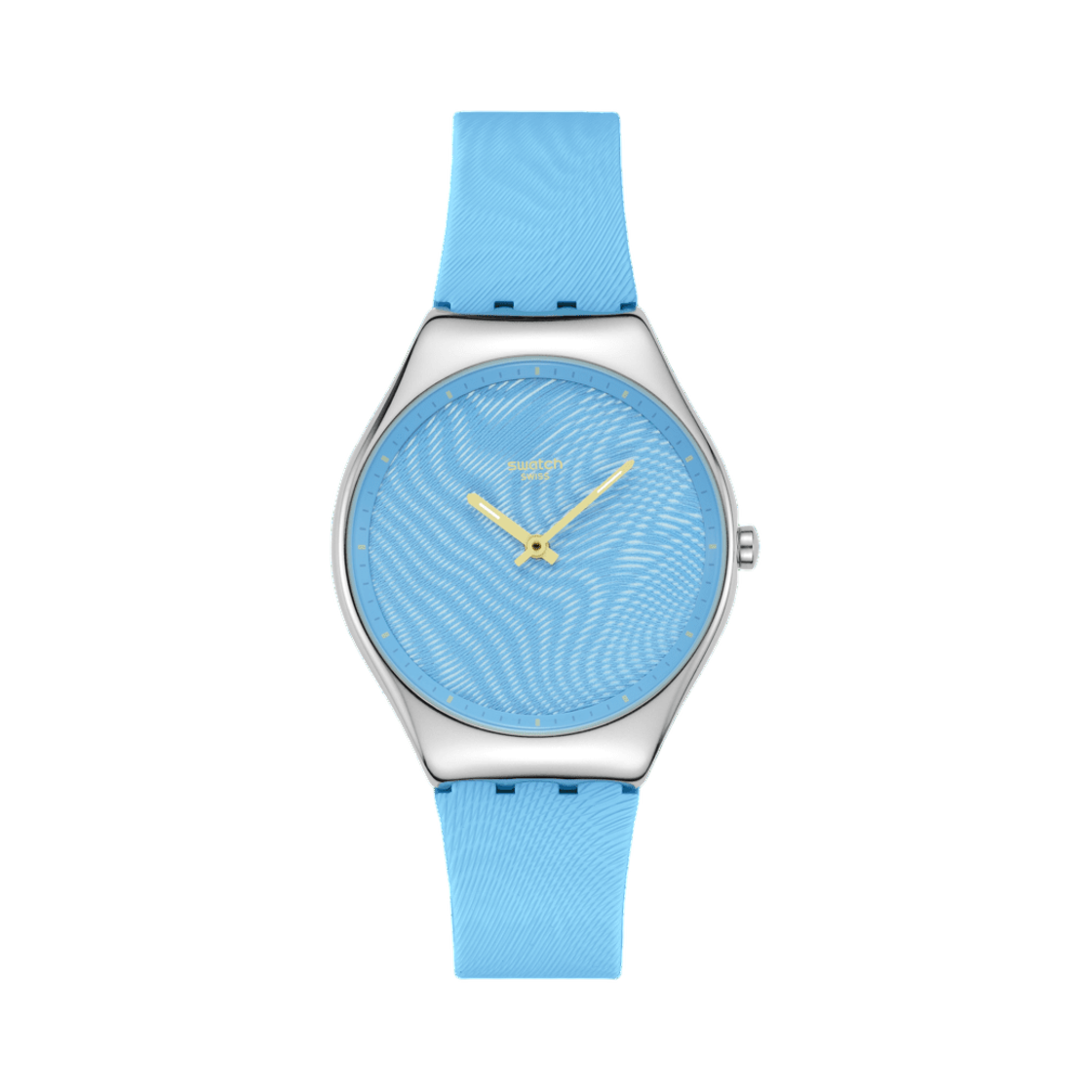 SYXS164 Swatch Essentials Iridescently Blue 38mm Quartz Blue