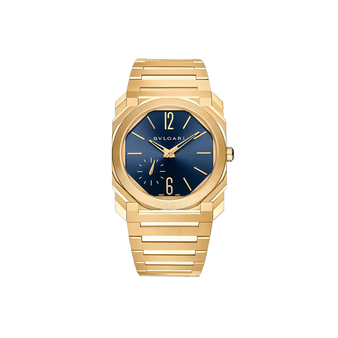 불가리 옥토 피니씨모 40-103812 블루 아라빅+바 NO.7895(Bulgari Octo Finissimo Blue Arabic Dial No. 7895)