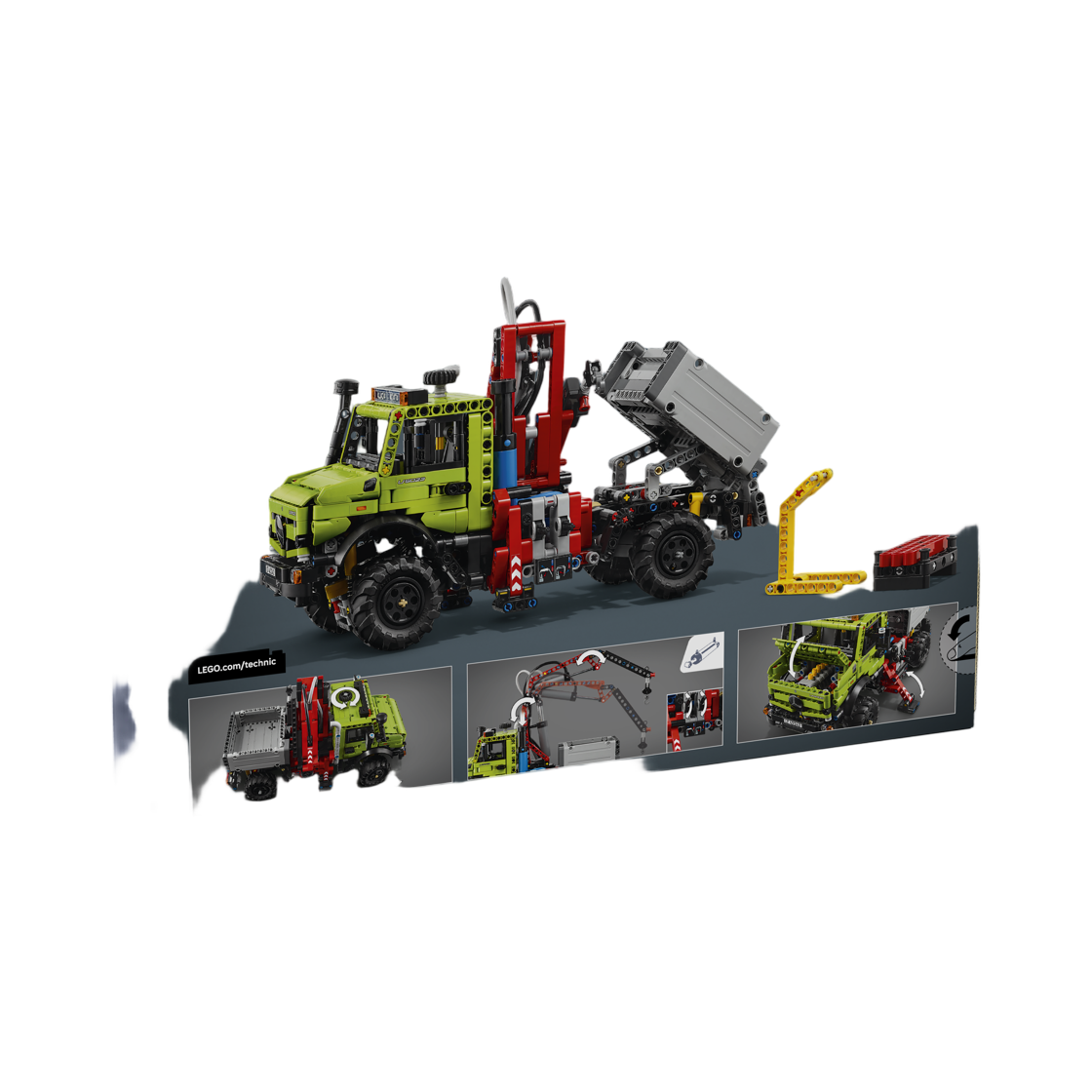 레고 테크닉 메르세데스-벤츠 유니목 U 5023(Lego Technic Mercedes-Benz Unimog U 5023 with Crane) - 2