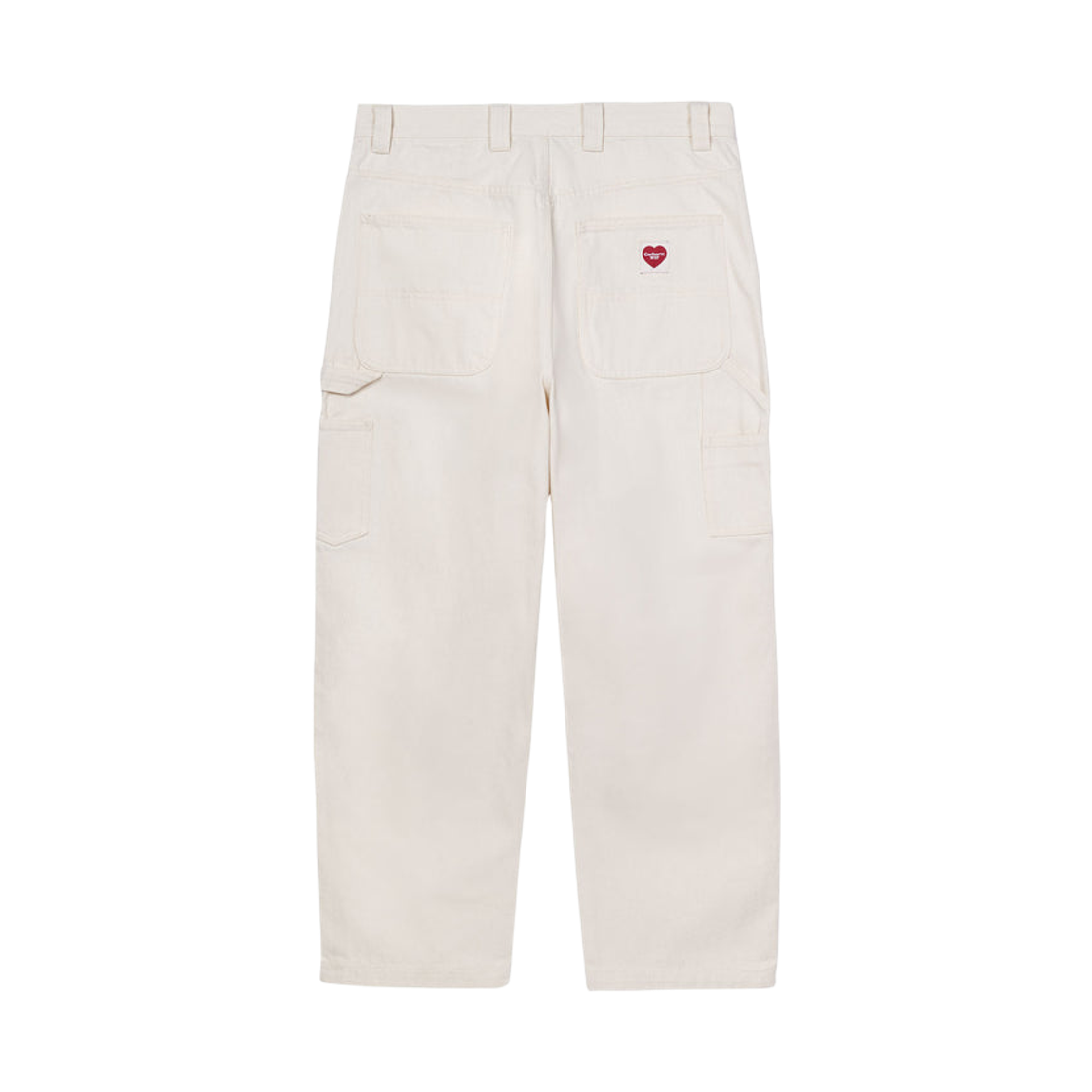 A261038-05-66 Carhartt WIP Ethan Double Knee Pants Natural Enzyme Bleach Washed