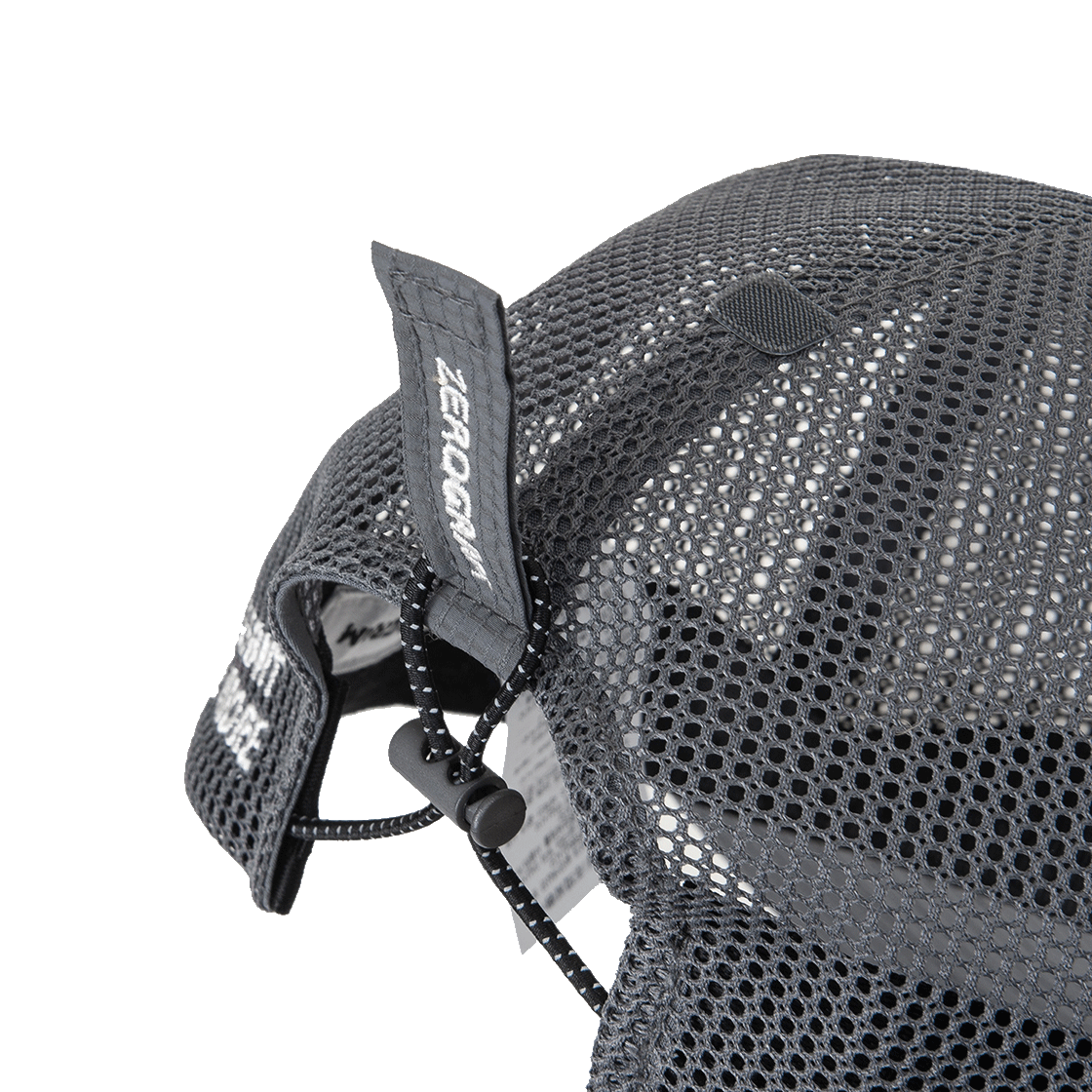 제로그램 SOLARTRAIL 메쉬 트러커 캡(Zerogram Solartrail Mesh Trucker Cap Gray) - 3