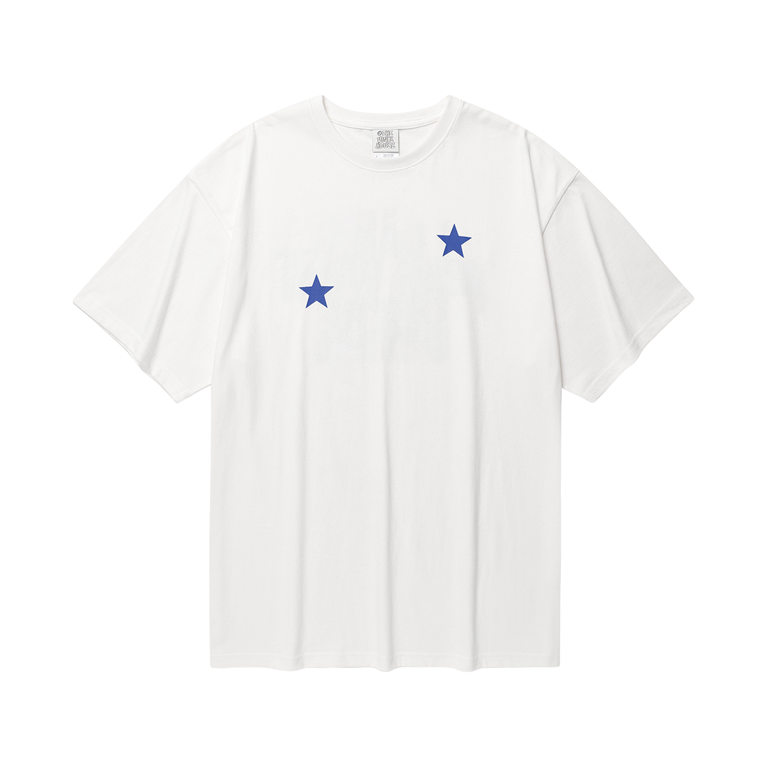 더바이닐하우스 스타 티셔츠 화이트(Thevinylhouse Star T-Shirt White) - 1