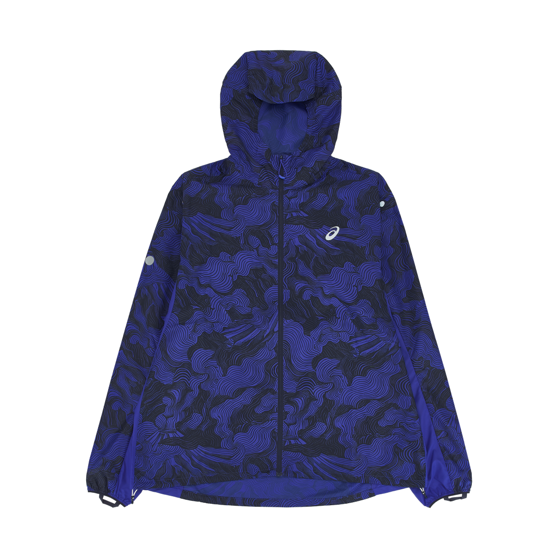 아식스 후지트레일 패커블 자켓 코발트 버스트 인디고 블루 크림(Asics Fujitrail Packable Jacket Cobalt Burst Indigo Blue Cream) - 1