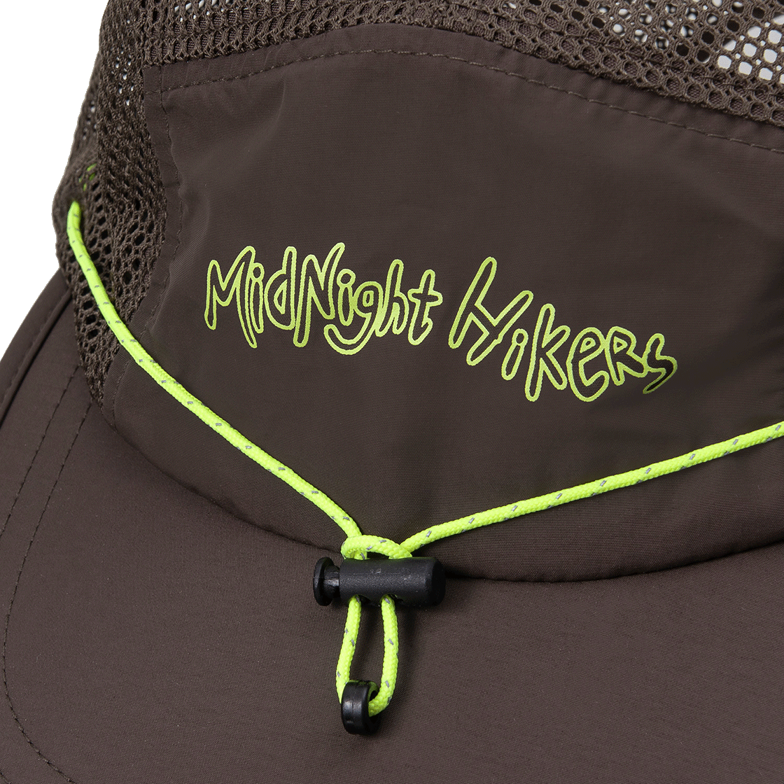 제로그램 MIDNIGHT HIKERS 5패널 메쉬 캡(Zerogram Midnight Hikers 5 Pannel Mesh Cap Brown) - 3