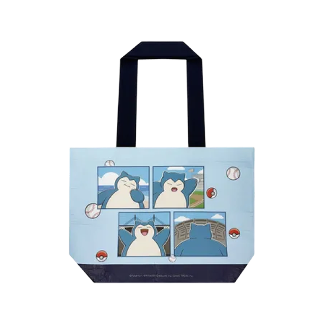 포켓몬 x 롯데 자이언츠 잠만보 타포린백 멀티(Pokemon x Lotte Giants Snorlax Tarpaulin Bag Multi)