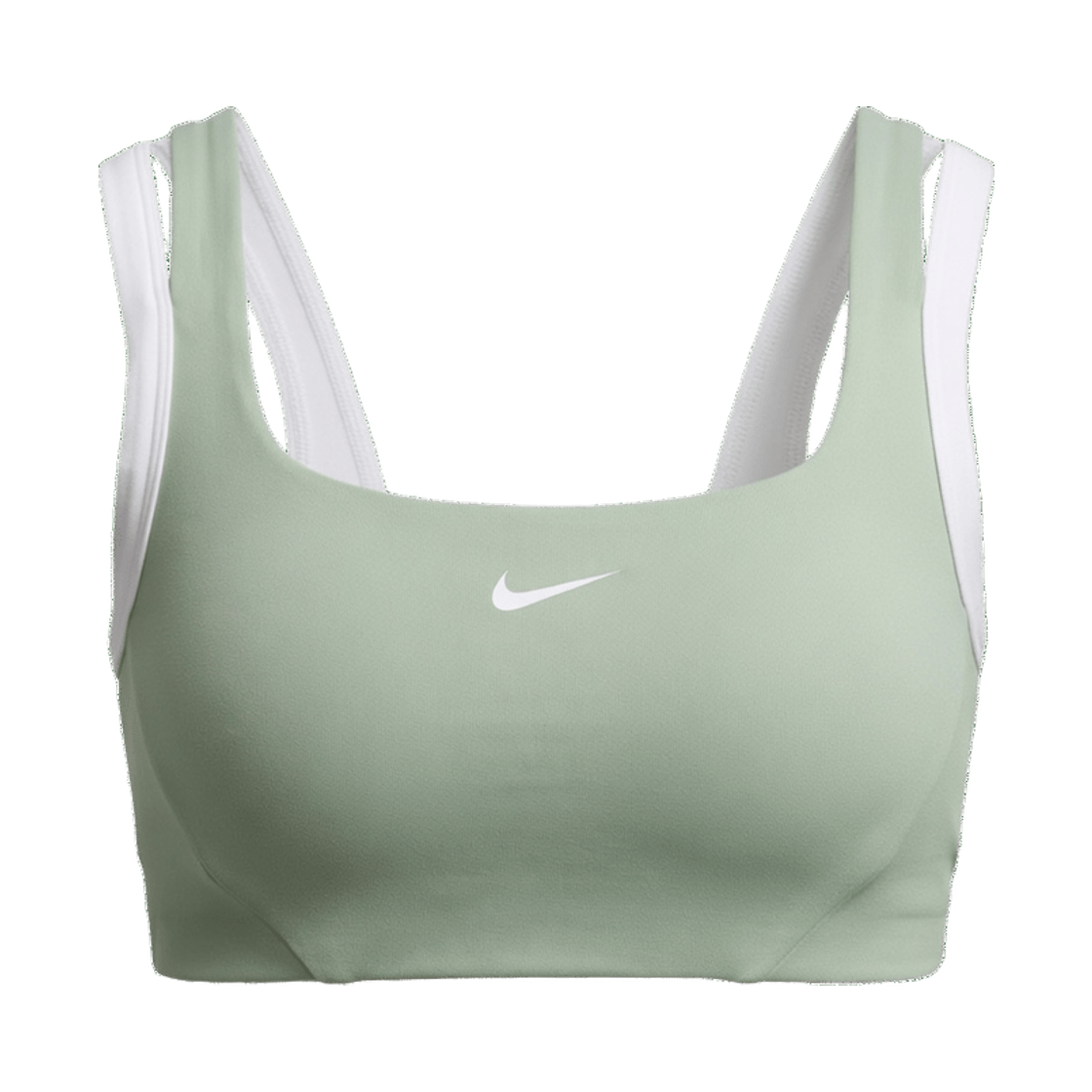 IR1957-006 (W) Nike One Light Support Sports Bra Steam White - Asia