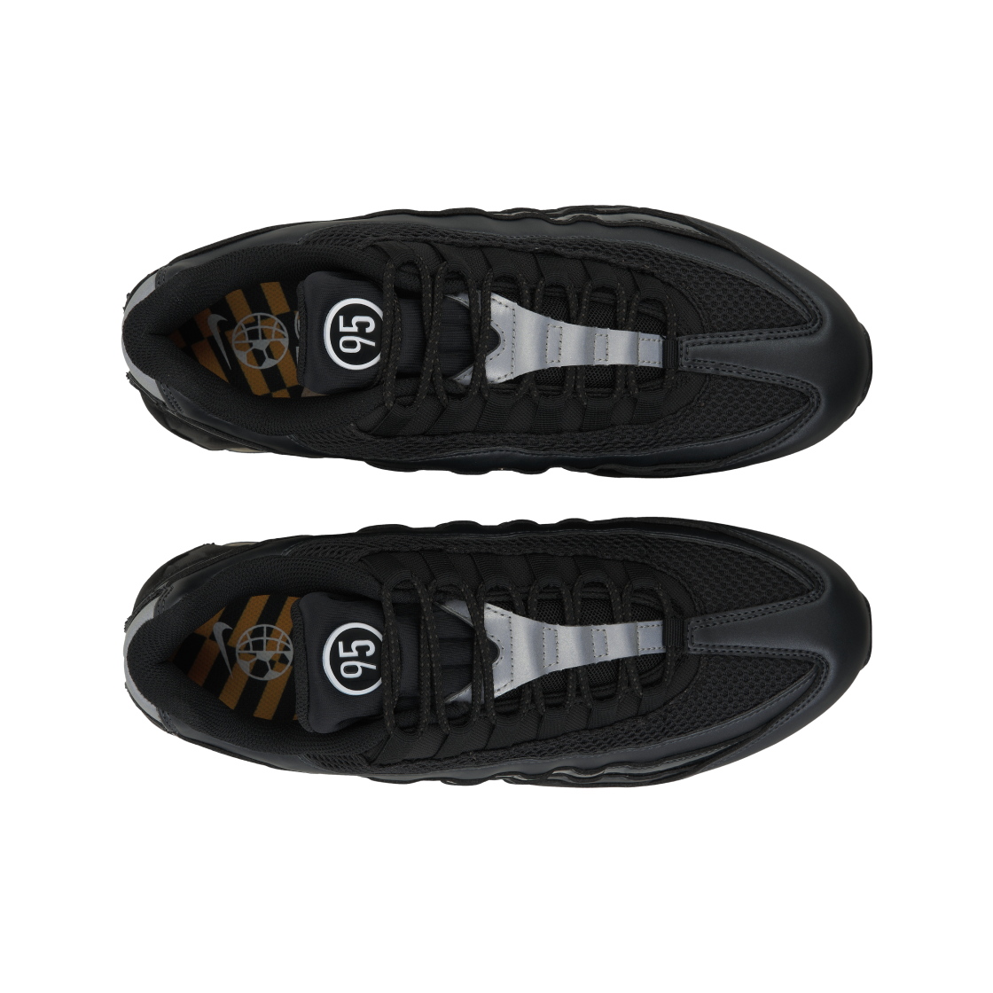 나이키 에어맥스 95 빅 버블 블랙 유니버시티 골드(Nike Air Max 95 Big Bubble Black University Gold) - 5