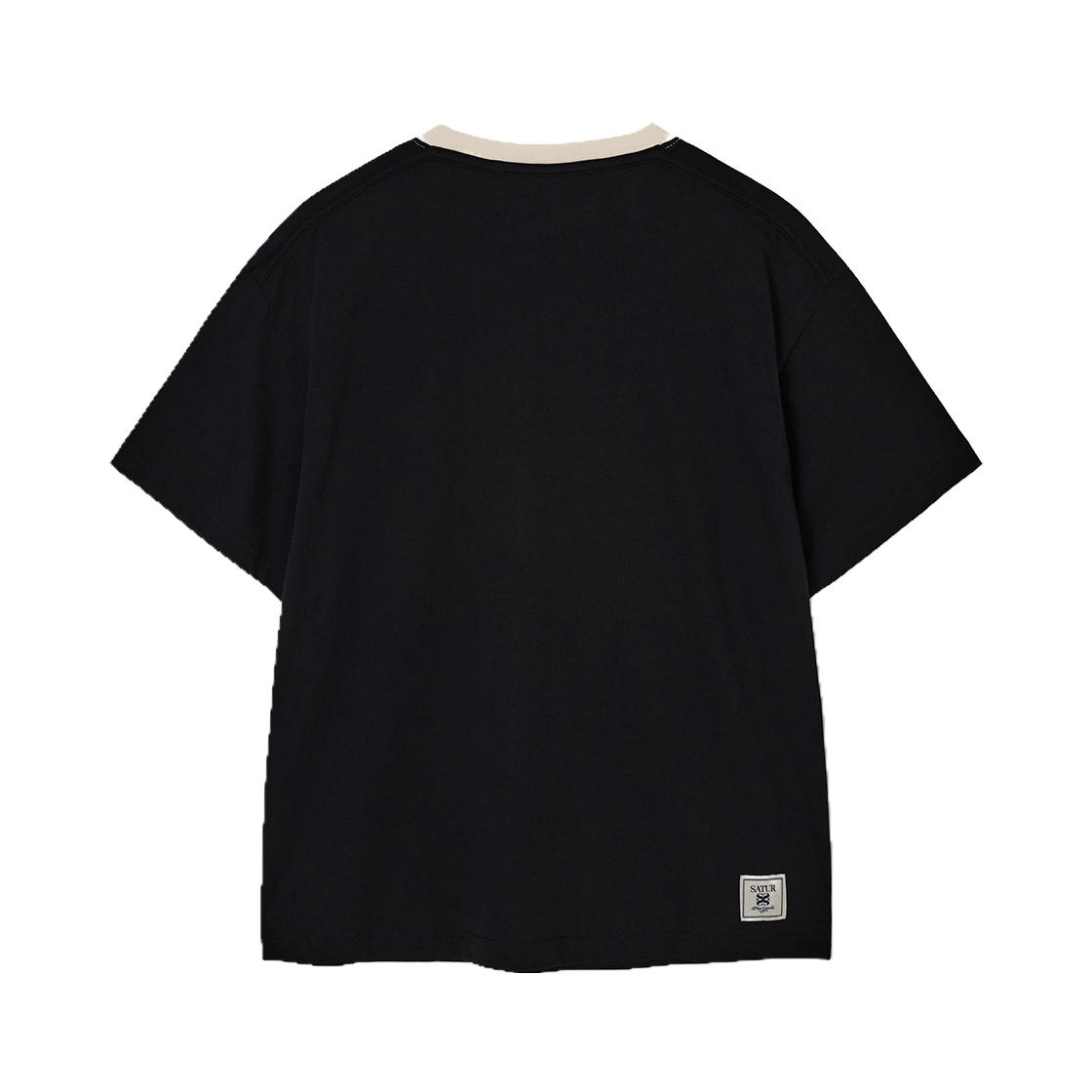 세터 뉴 본 보야지 그래픽 반팔 티셔츠 블랙(SATUR New Bon Voyage Graphic T-Shirt Black) - 2