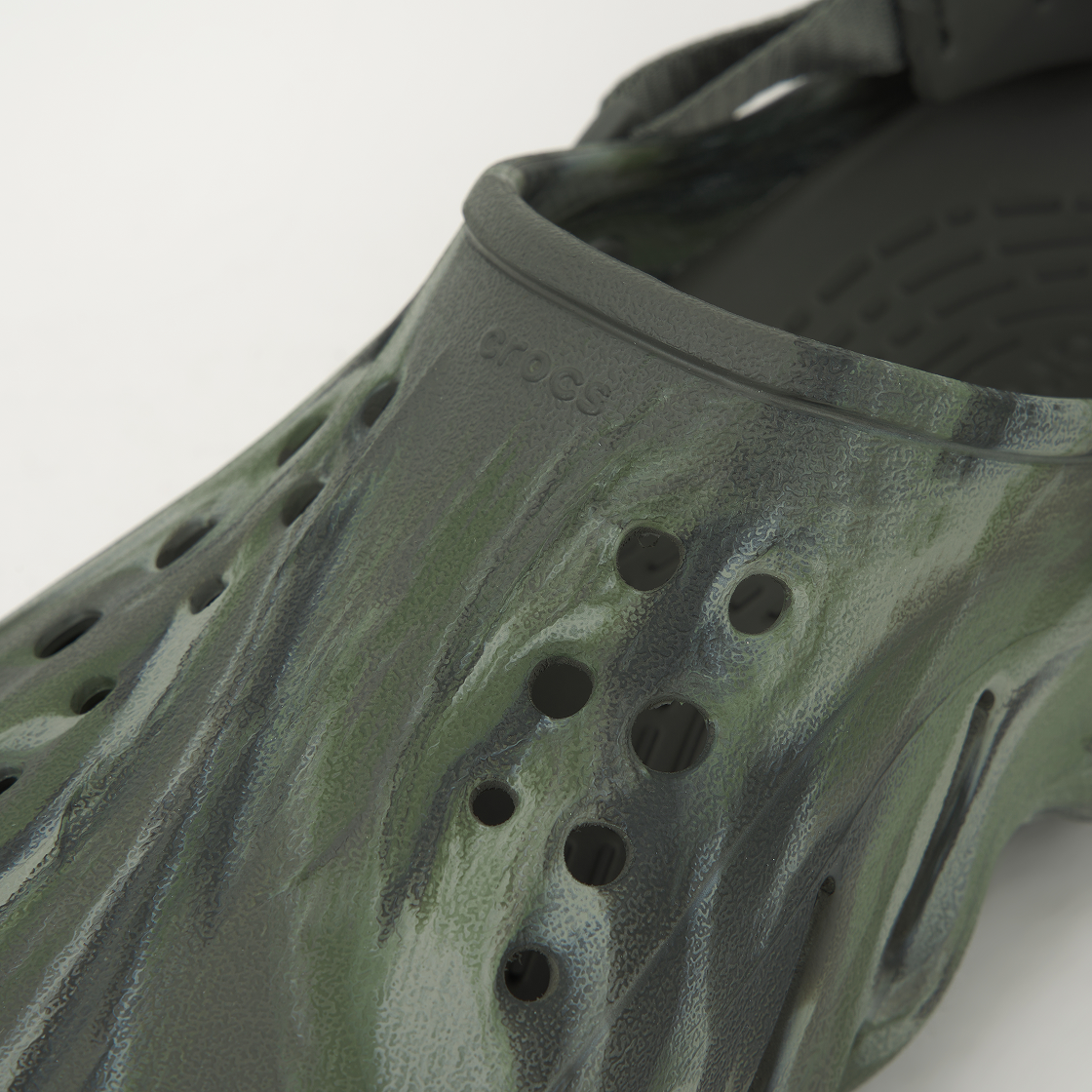 크록스 에코 마블드 클로그 더스티 올리브 멀티(Crocs Echo Marbled Clog Dusty Olive Multi) - 7