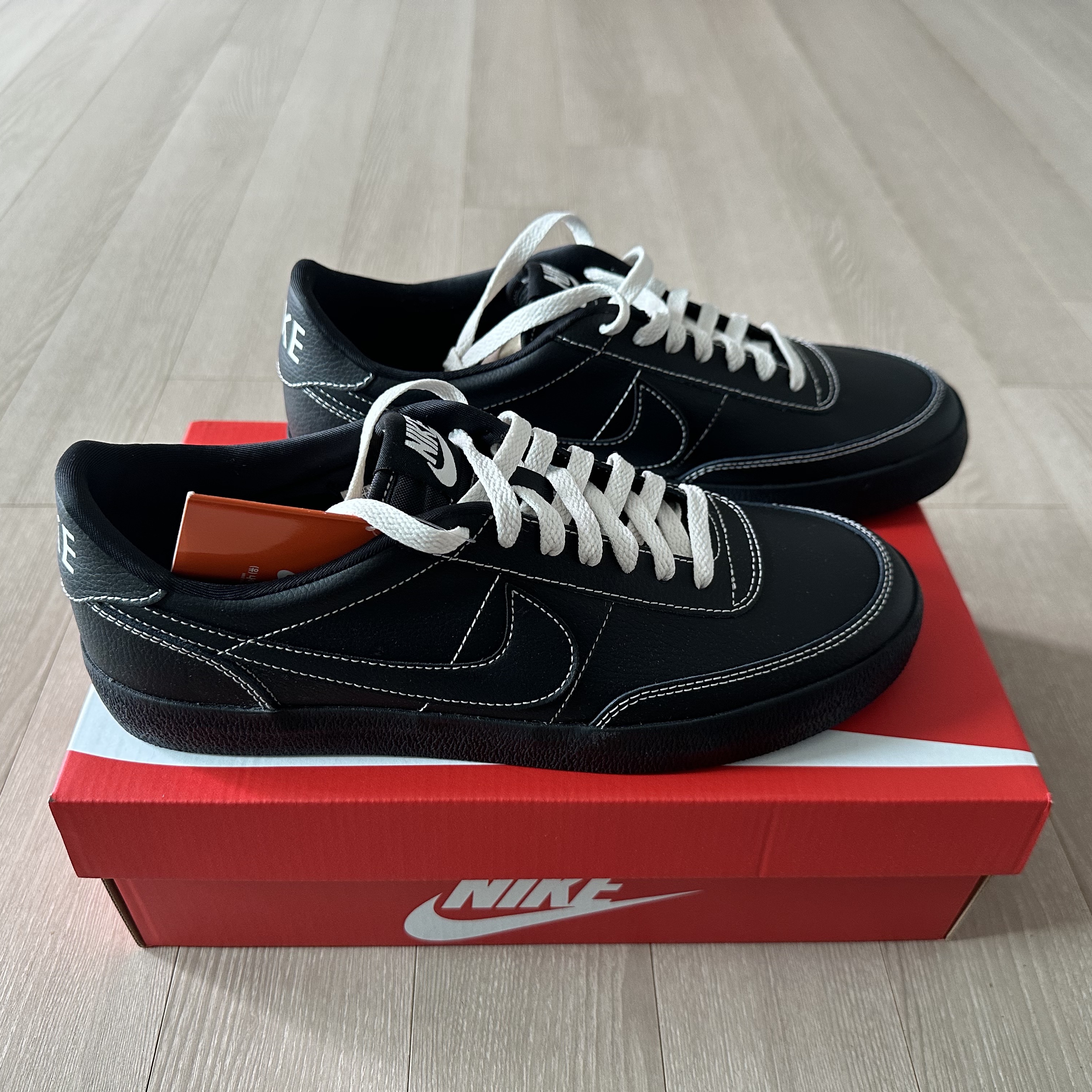 Nike Killshot 2 Black Phantom 착용 스타일 - 3