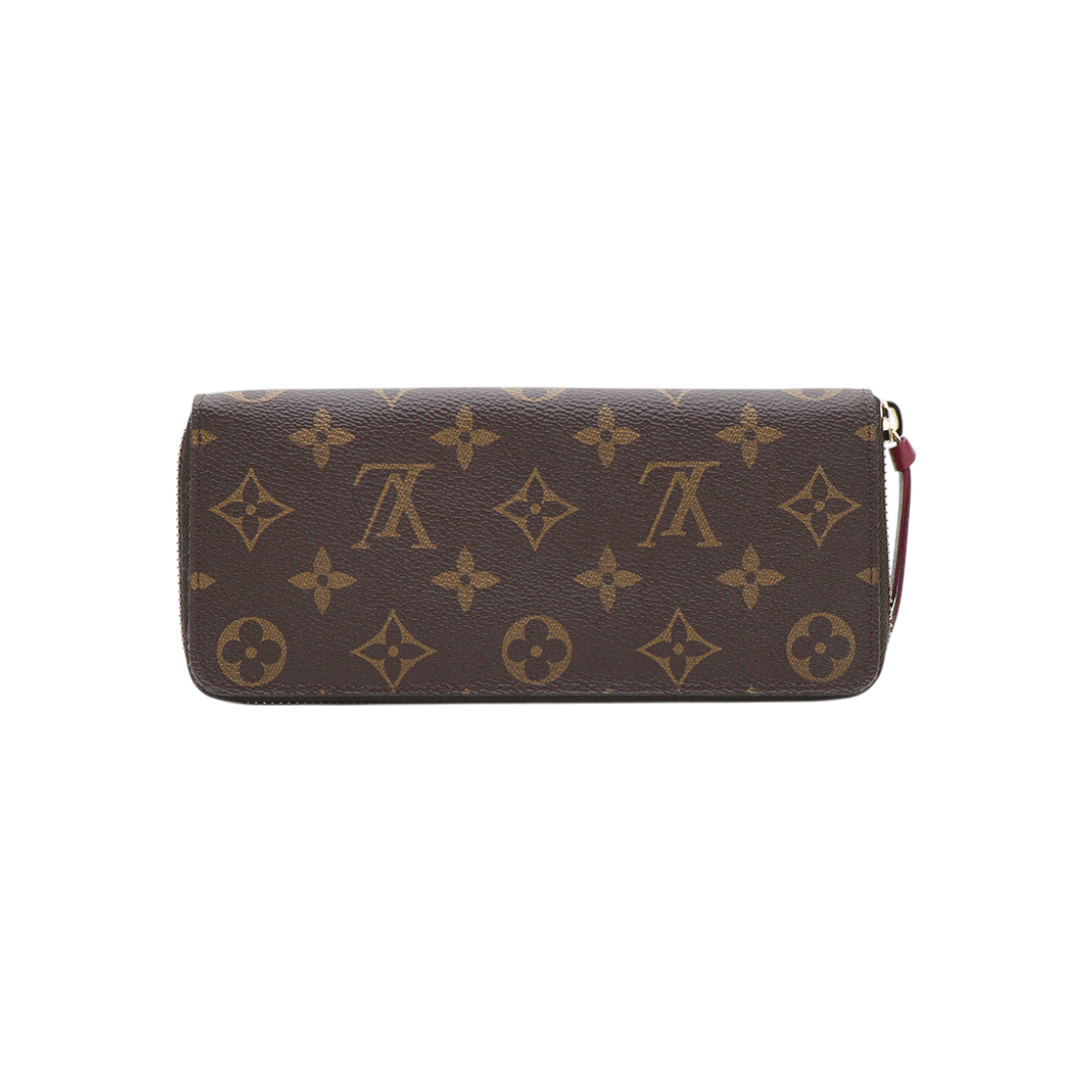 ITR2OH456WAL Louis Vuitton Monogram Canvas Fuchsia Clemence Wallet