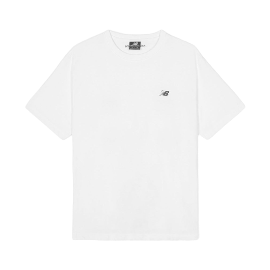 뉴발란스 에센셜 스몰 로고 티셔츠 화이트(New Balance Essential Small Logo T-Shirt White) - 1