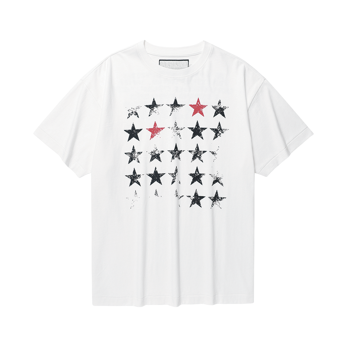 더바이닐하우스 페이디드 스타 티 화이트(Thevinylhouse Faded Star Tee White)