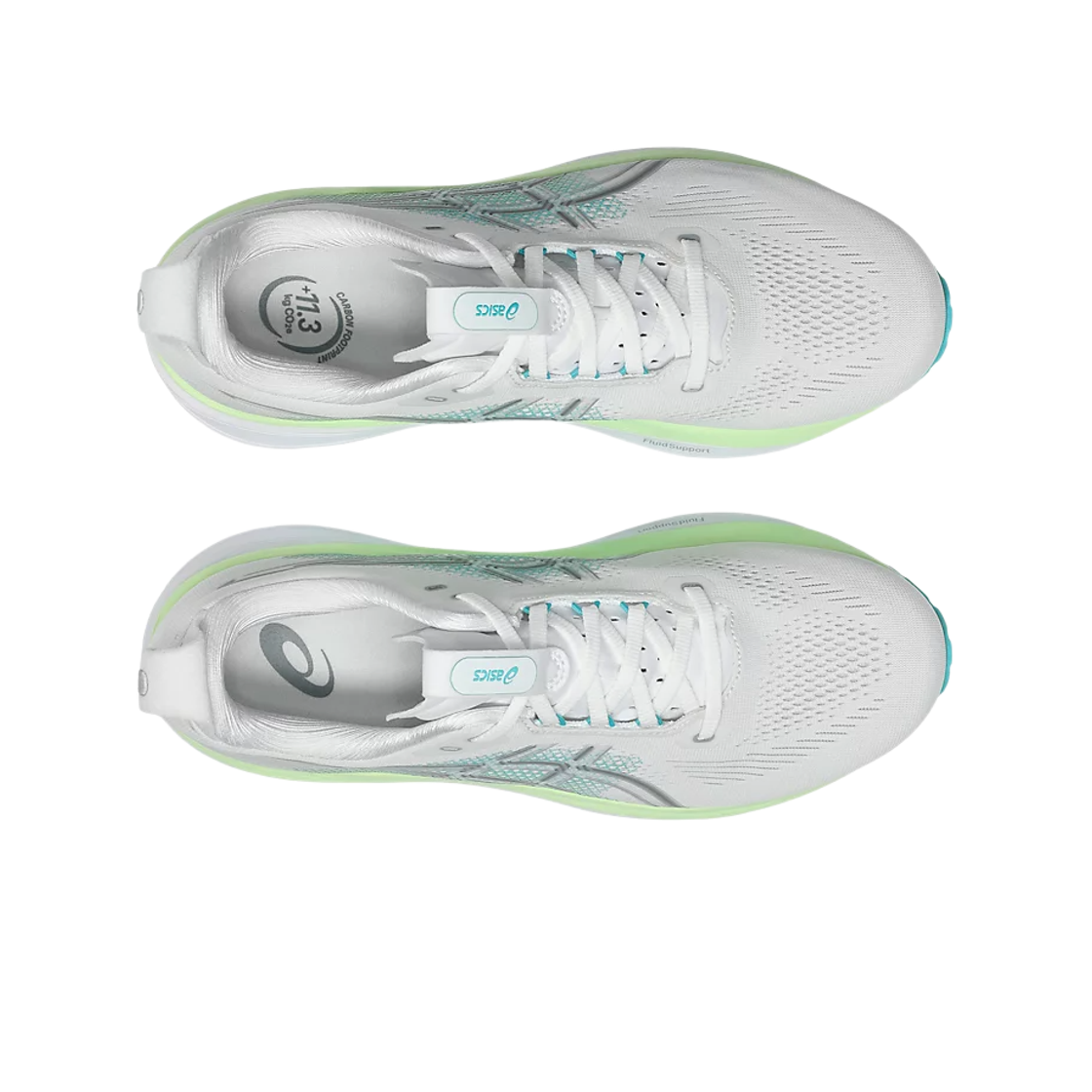 아식스 젤 카야노 33 화이트 에너지 아쿠아 - D 스탠다드 | Asics | KREAM