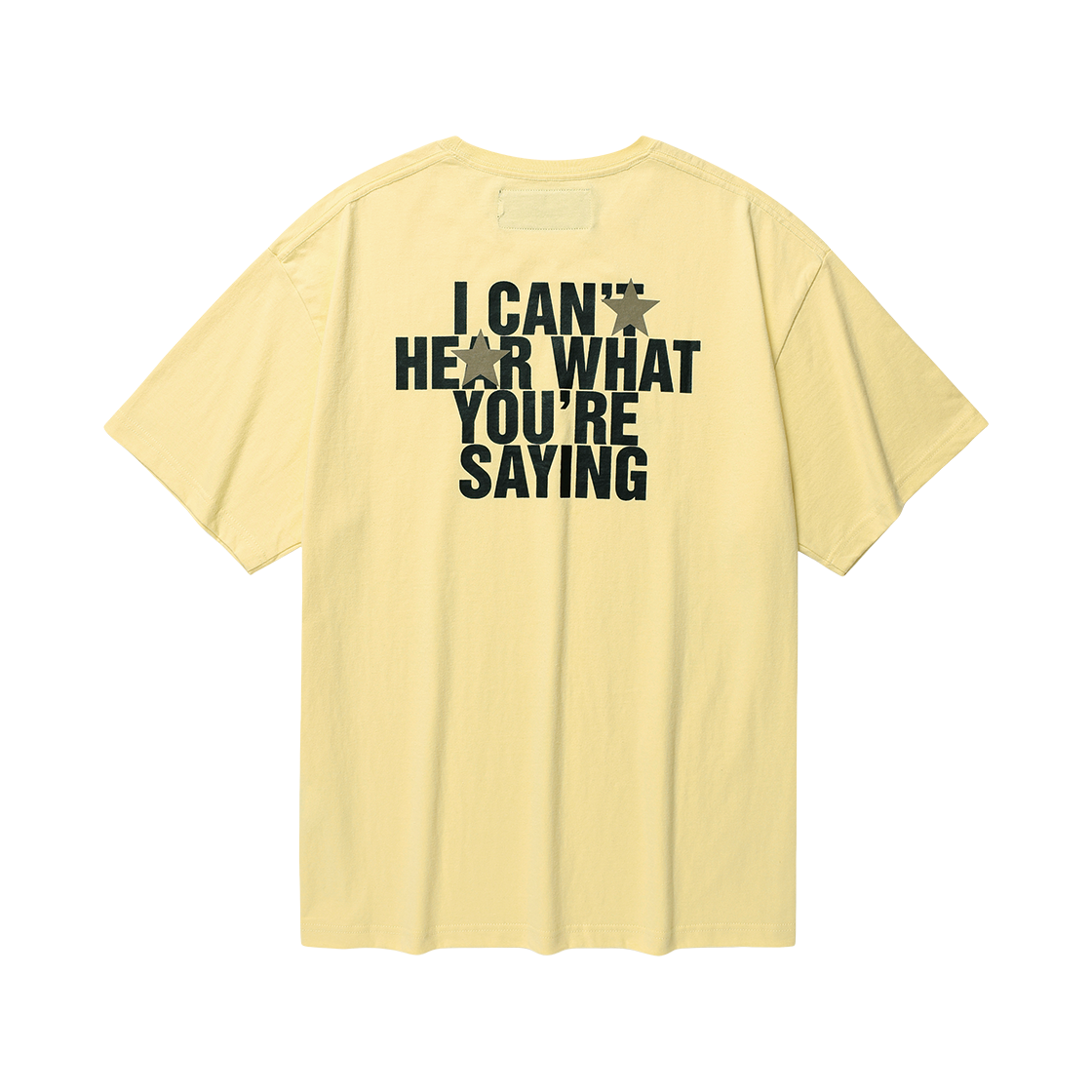 더바이닐하우스 스타 티셔츠 옐로우(Thevinylhouse Star T-Shirt Yellow) - 2