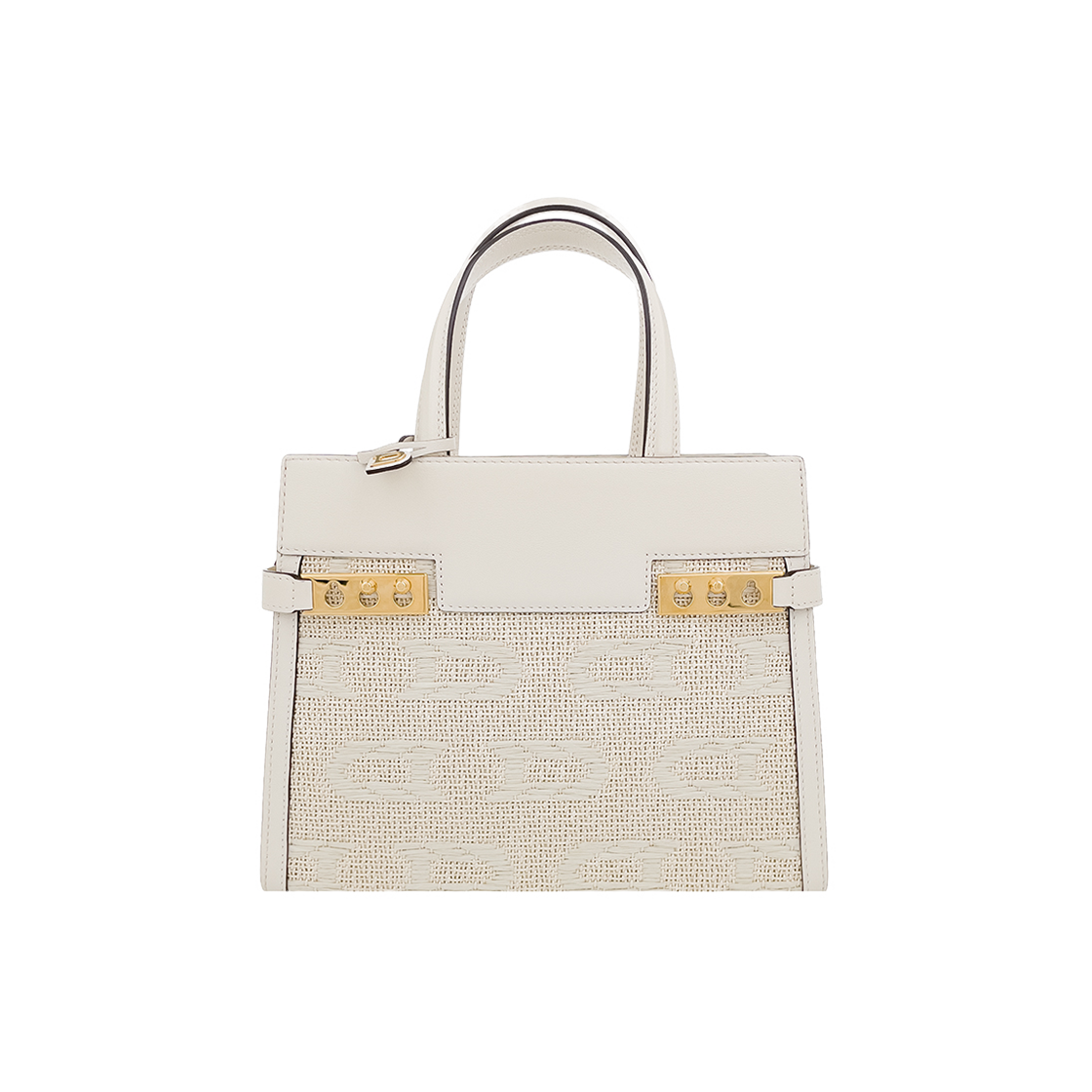 ITVHWLK6CVVI Delvaux Tempete Crush PM Natural Ivory Gold Hardware 6ET0745