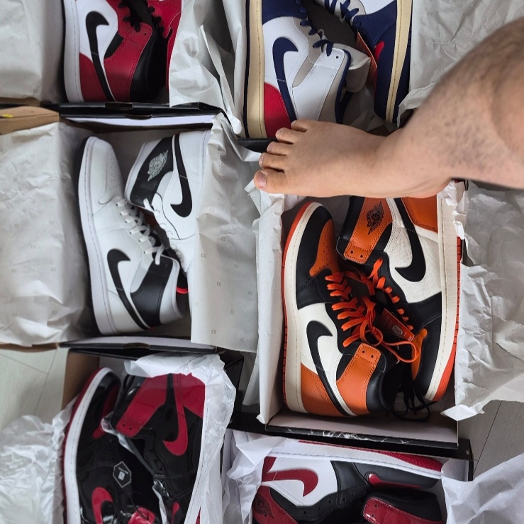 Jordan 1 Retro High OG Patent Bred 착용 스타일