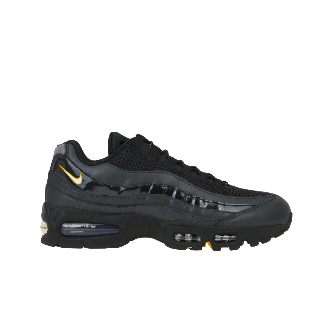 나이키 에어맥스 95 빅 버블 블랙 유니버시티 골드(Nike Air Max 95 Big Bubble Black University Gold)