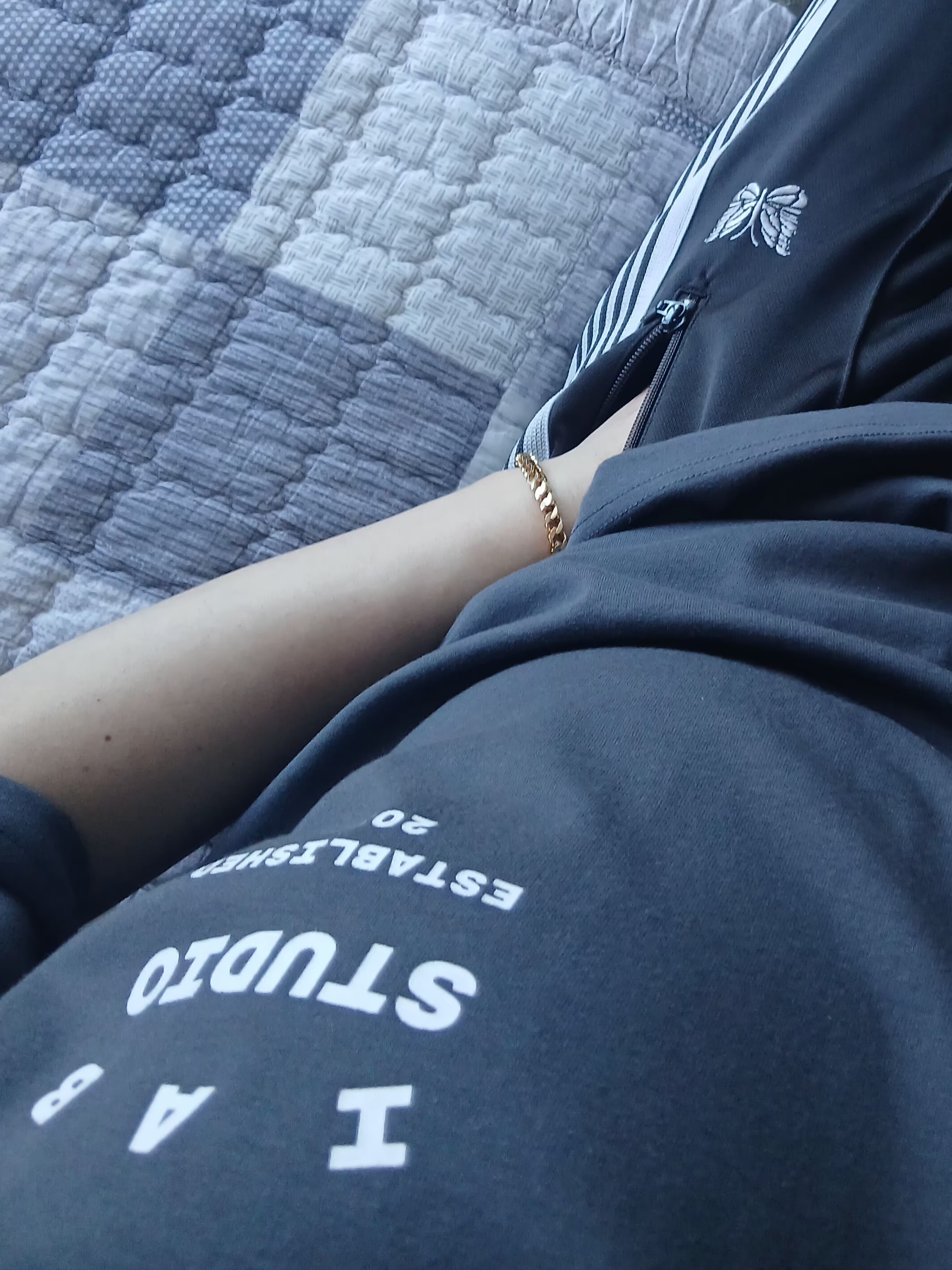 Supreme x The North Face Split 6-Panel Black - 24SS, Needles Track Pant Poly Smooth Charcoal 착용 스타일 - 6