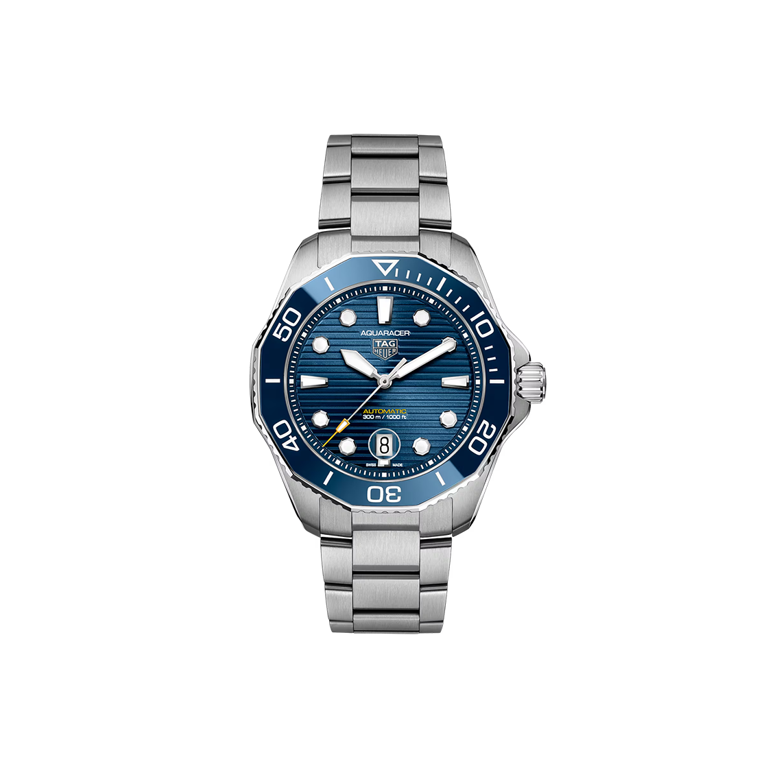태그호이어 아쿠아레이서 프로페셔널 300 데이트 43-WBP201B.BA0632 블루 바+도트 NO.7896(TAG Heuer Aquaracer Professional 300 Date Blue Dial + Dot NO.7896) - 1