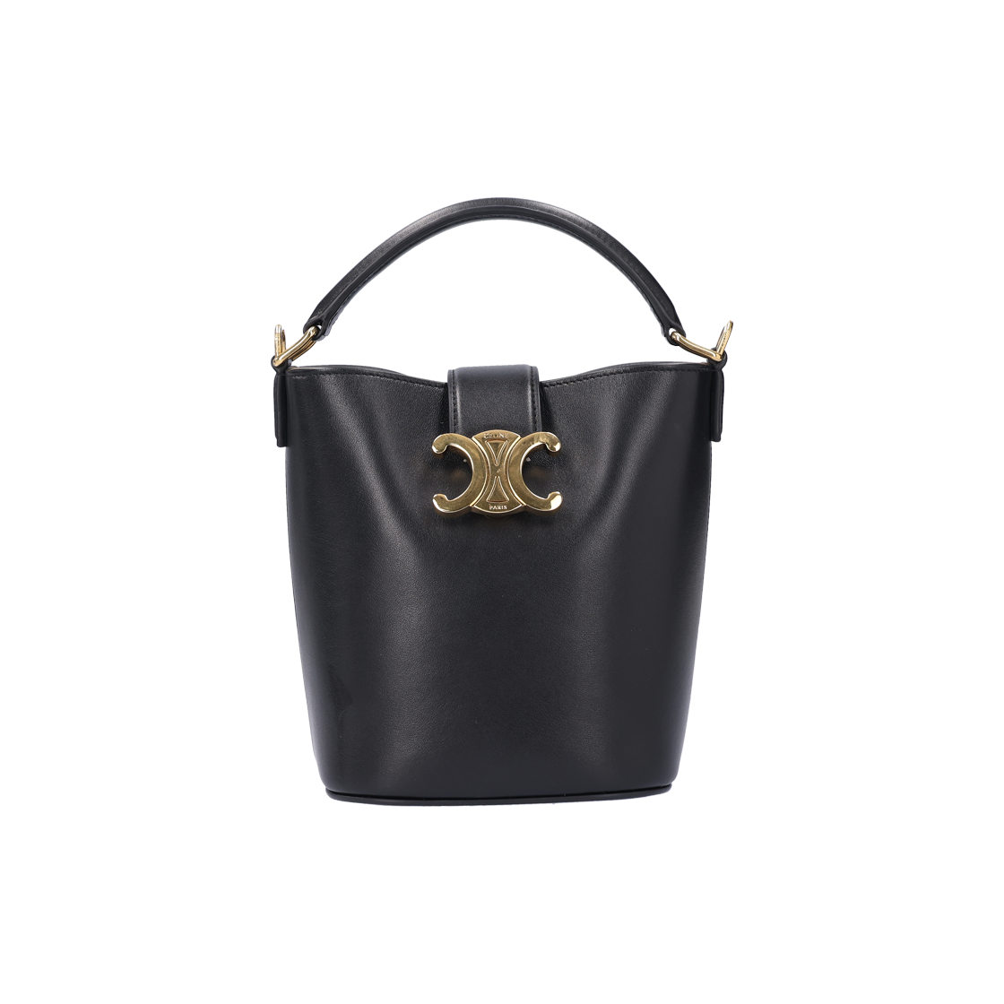 셀린느 10N473GHJ 미니 버킷 루이즈 스무스 카프스킨 블랙(Celine Mini Bucket Louise in Smooth Black Calfskin) - 1