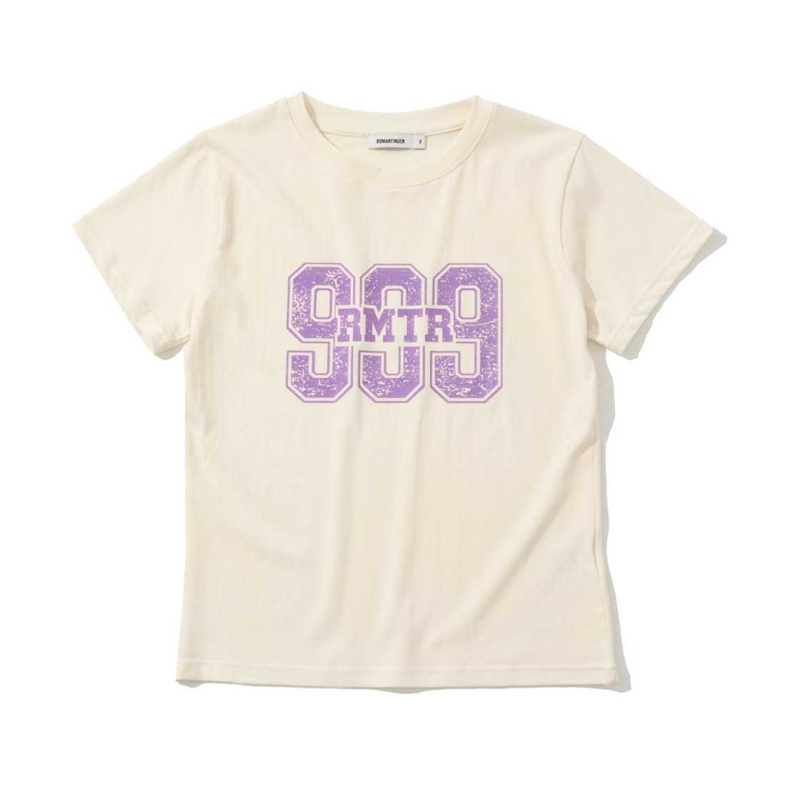 R26S999S001 ROMANTINUER Vintage 999 T-Shirt Ivory