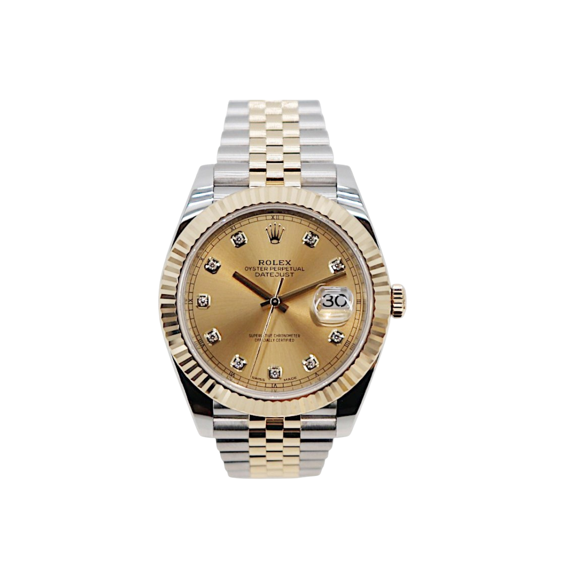 IT9A259CIFE5 Rolex Datejust Two-Tone 10P 126333