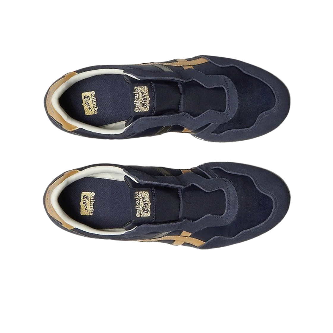 오니츠카 타이거 세라노 슬립온 미드나잇 퓨어 골드(Onitsuka Tiger Serrano Slip-On Midnight Pure Gold) - 2