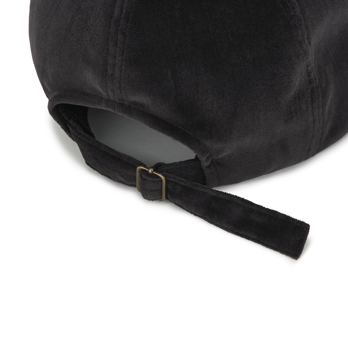 캐피탈 벨베틴 베이스볼 캡 패키쉬 레인보우 자수 블랙(Kapital Velveteen Baseball Cap Peckish Rainbow Embroidery Black) - 6