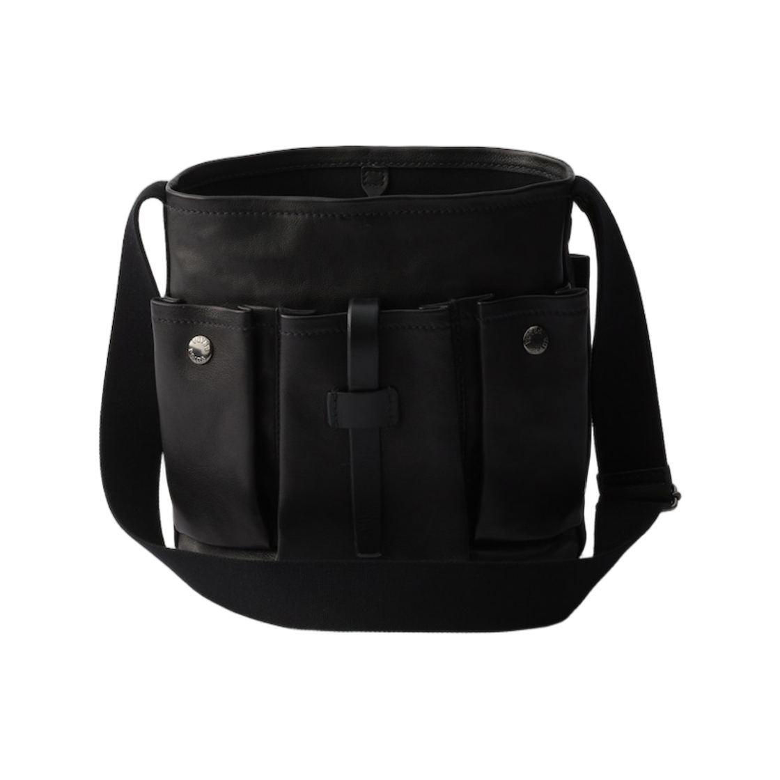 프라다 루트 레더 미니 버킷 백 블랙(Prada Route Leather Mini-Bucket Bag Black) - 2