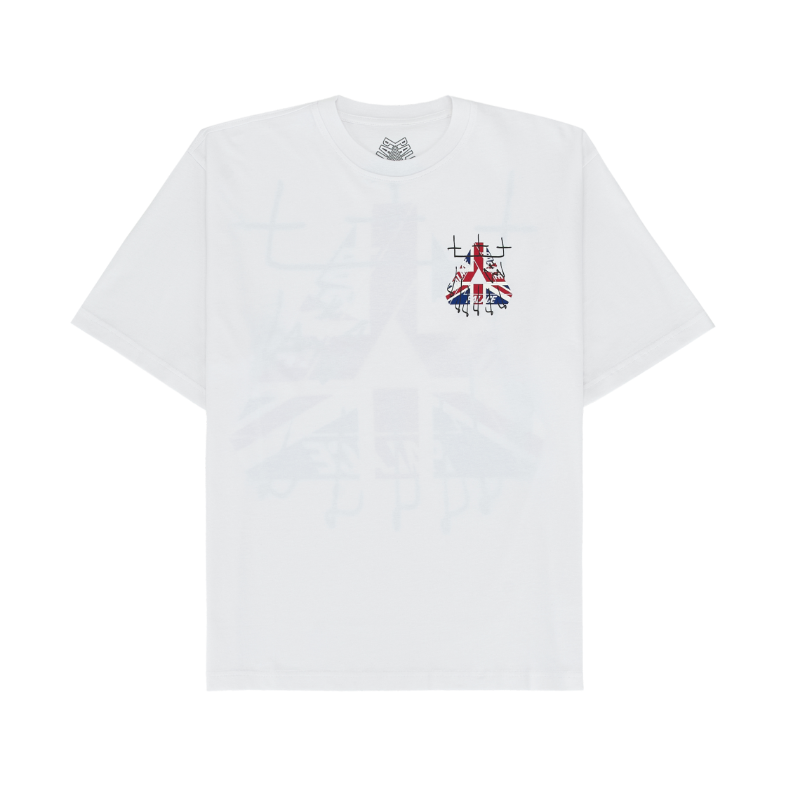 팔라스 킹 트라이 티셔츠 화이트 - 26SS(Palace King Tri T-Shirt White - 26SS) - 2