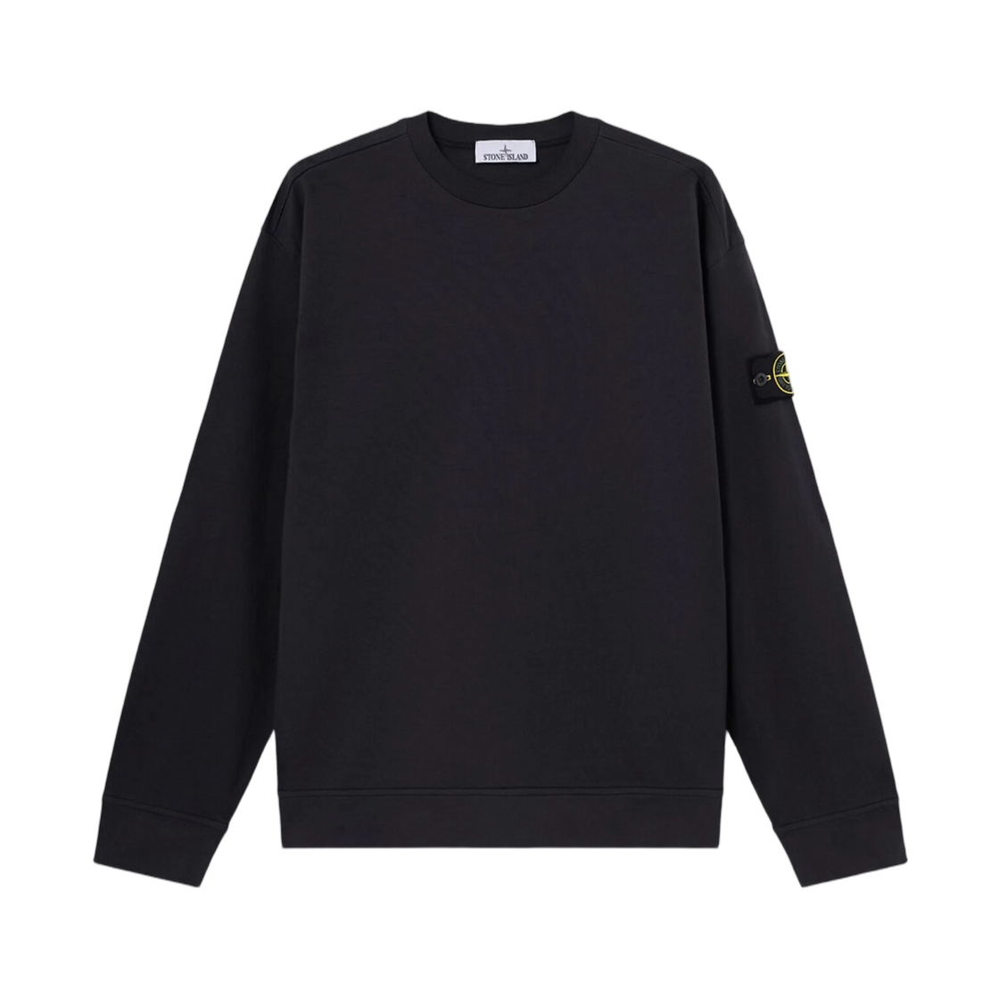 L1S1561000-57S0B50-V0020 Stone Island 6100057 Heavy Organic Cotton Jersey Regular-Fit Crewneck Sweatshirt Navy Blue - 26SS