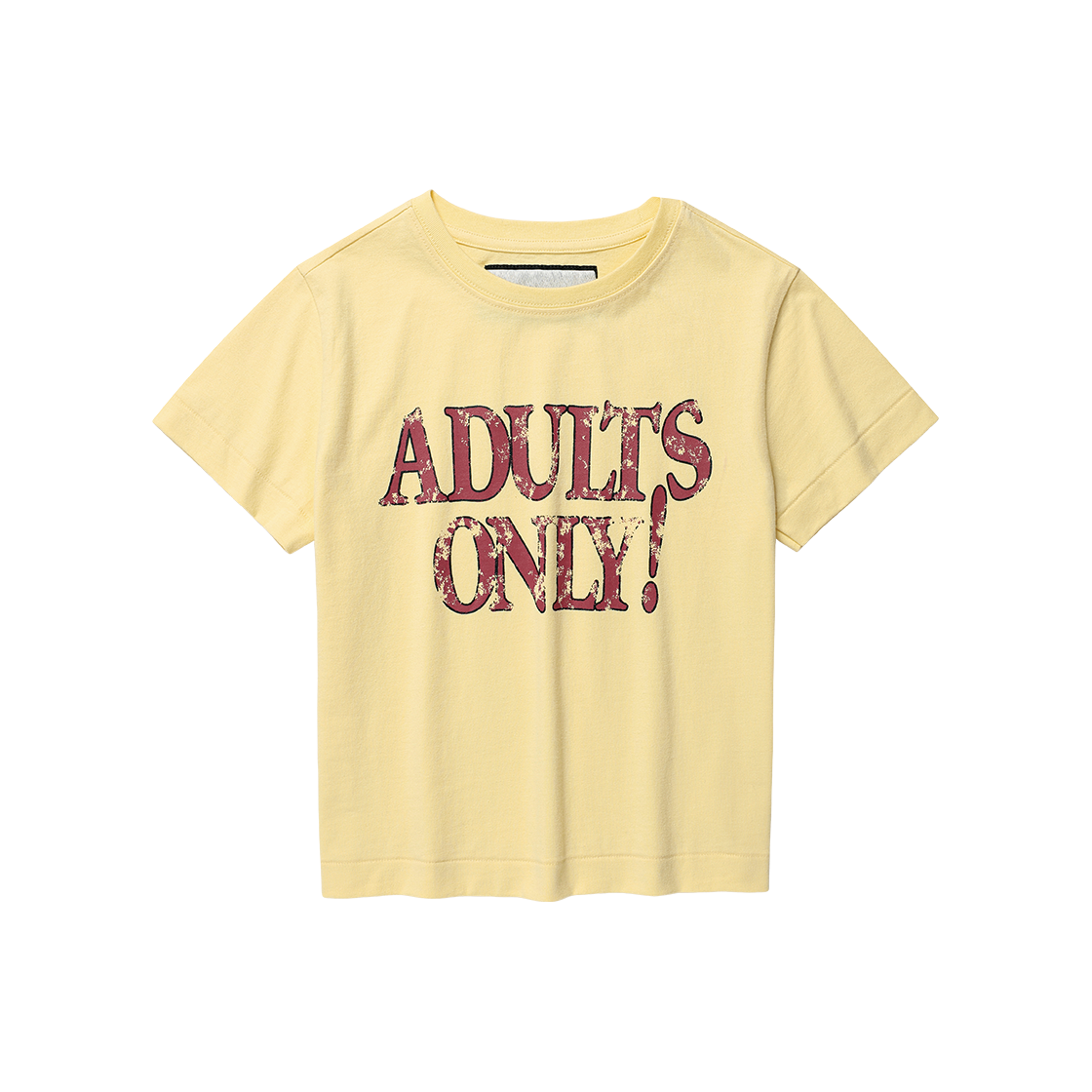 더바이닐하우스 어덜츠 온리 티 옐로우(Thevinylhouse Adults Only Tee Yellow) - 3