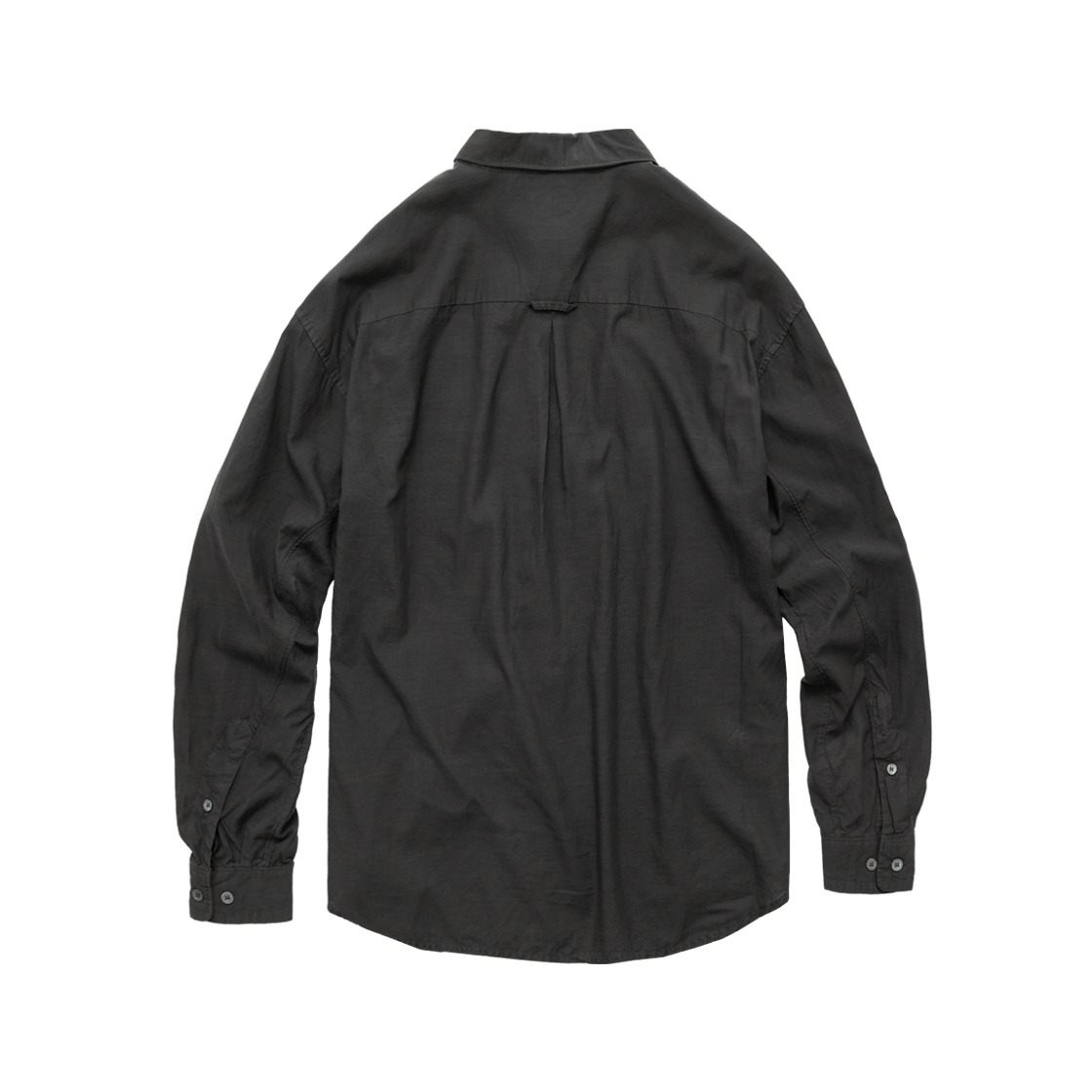 폴리테루 텐코 루즈드 셔츠 2.0 다이드 차콜(Polyteru Tenco Loosed Shirt 2.0 Dyed Charcoal) - 2