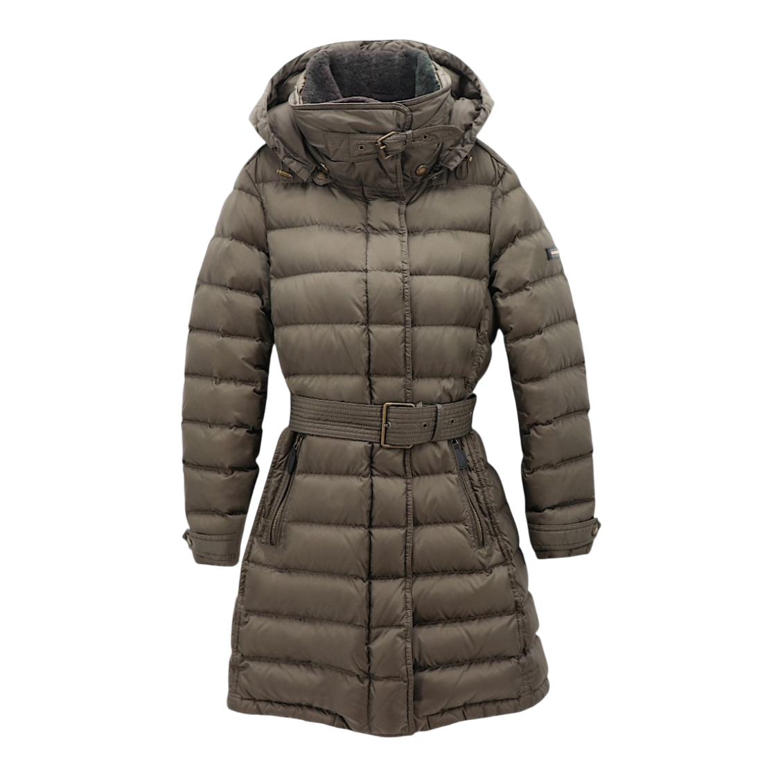 버버리 시어링 칼라 다운필드 코트 3996548(Burberry Shearling Collar Downfield Coat 3996548) - 1