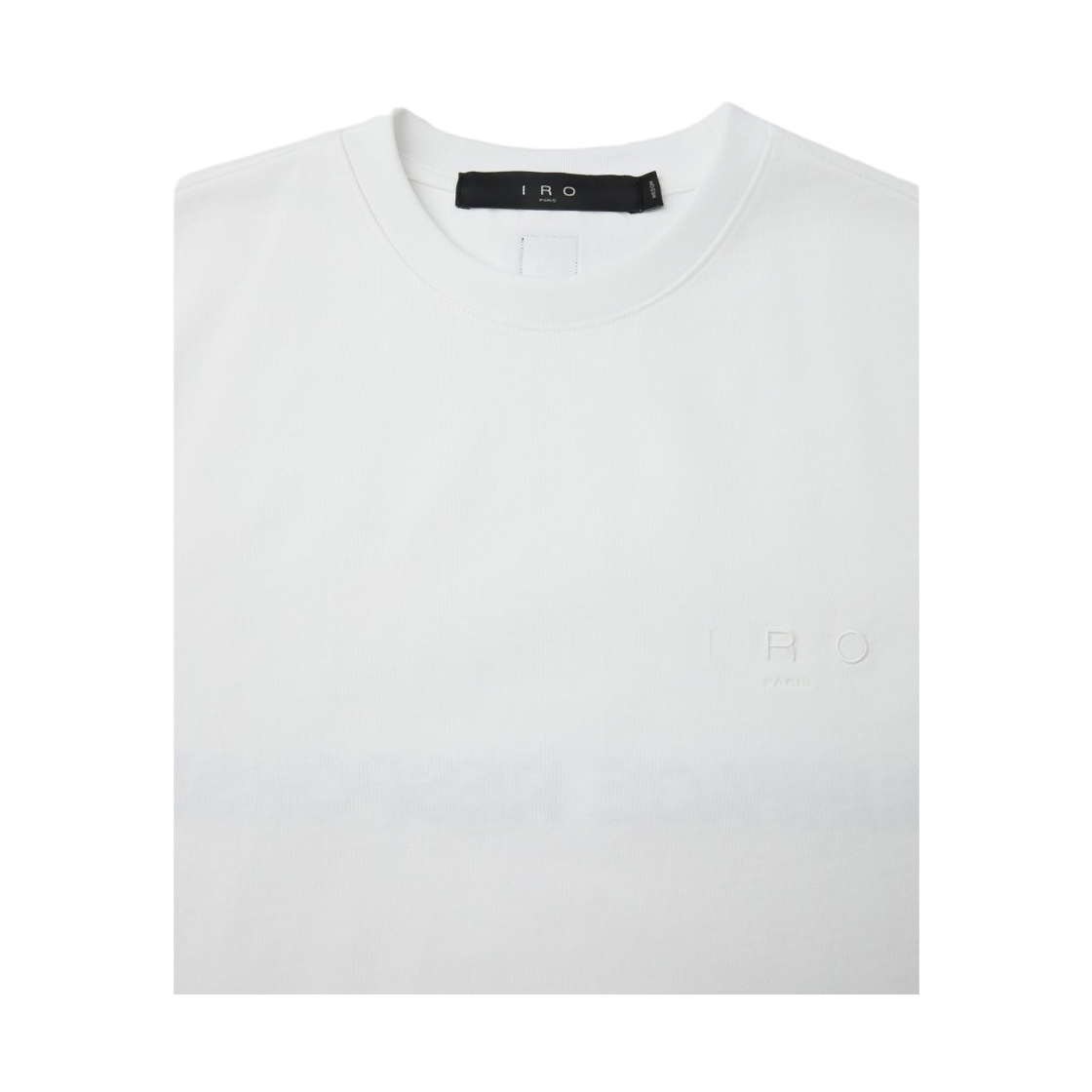 이로 마운틴 아트워크 반팔 티셔츠 화이트(Iro Mountain Artwork Short Sleeve T-Shirt White) - 4