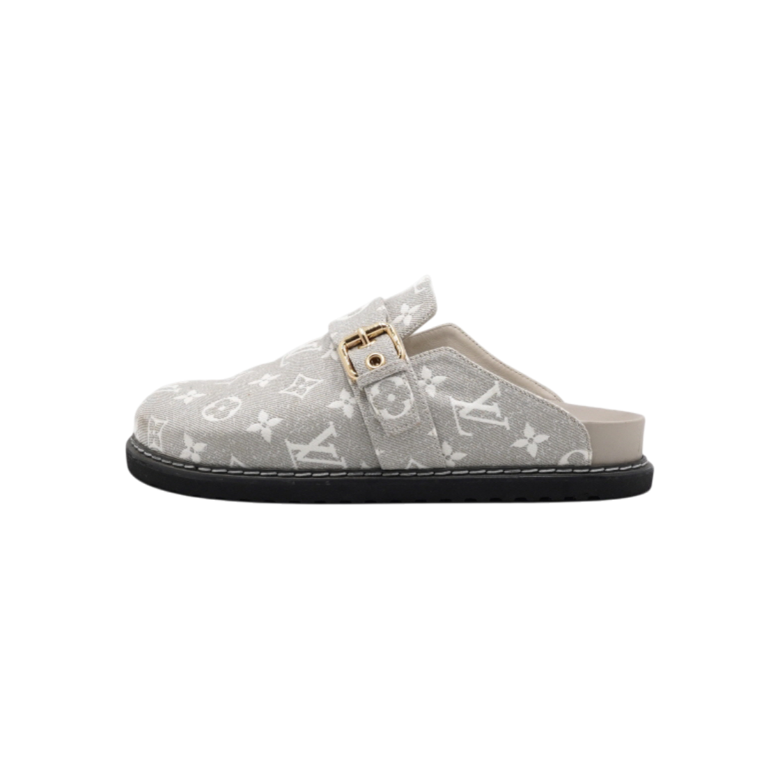 ITK7RTENWEJO Louis Vuitton Monogram Cozy Flat Comfort Clog Slide Slippers