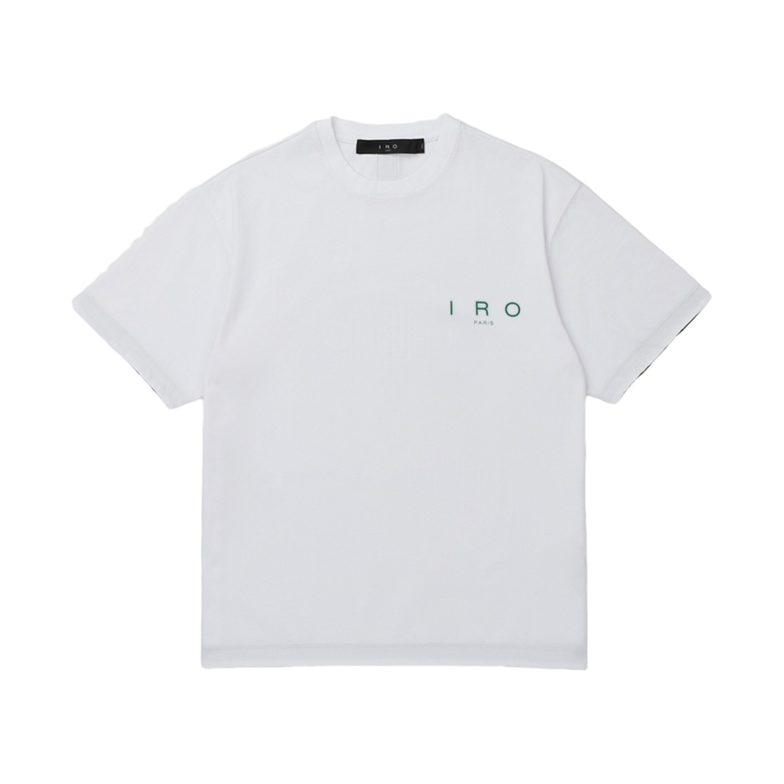 이로 온드라 이퀄라이저 아트워크 반팔 티셔츠 화이트(Iro Ondra Equalizer Artwork Short Sleeve T-Shirt White)