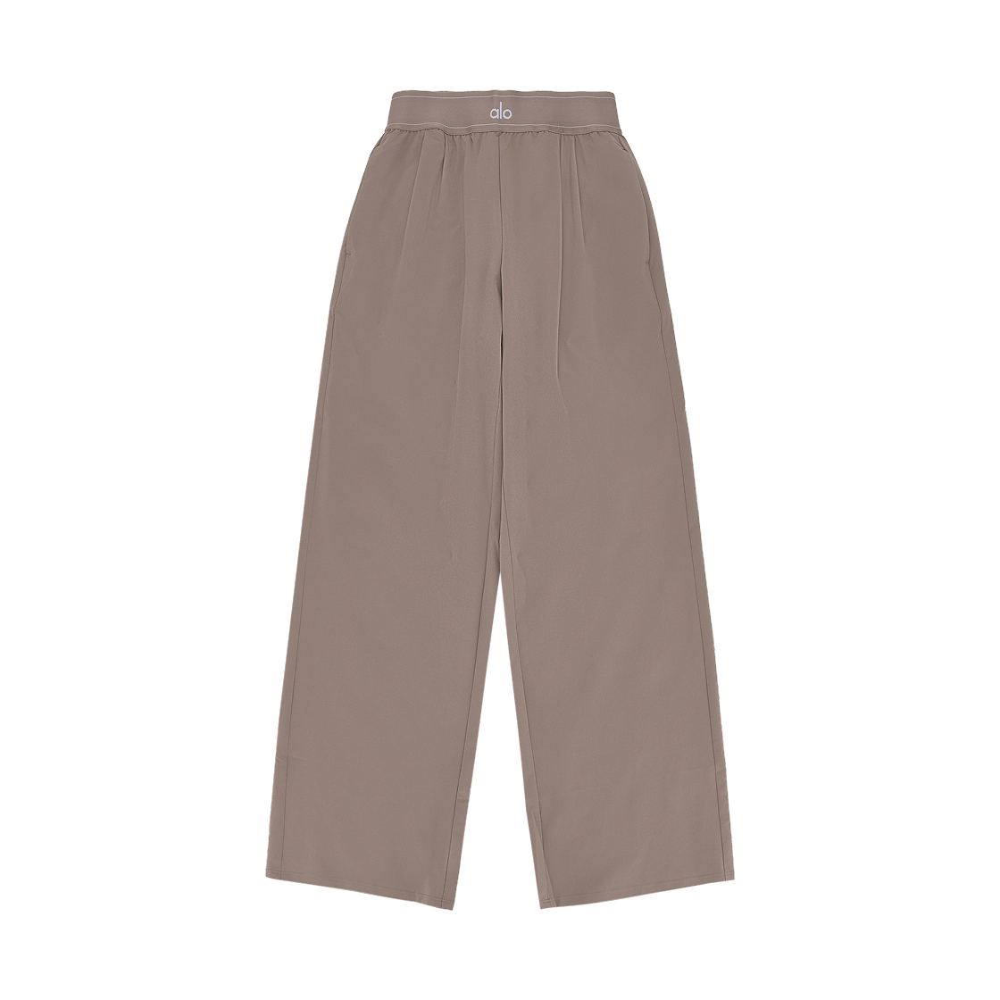 (W) 알로 요가 레귤러 수트 업 트라우저 토프((W) Alo Yoga Regular Suit Up Trousers Taupe) - 1