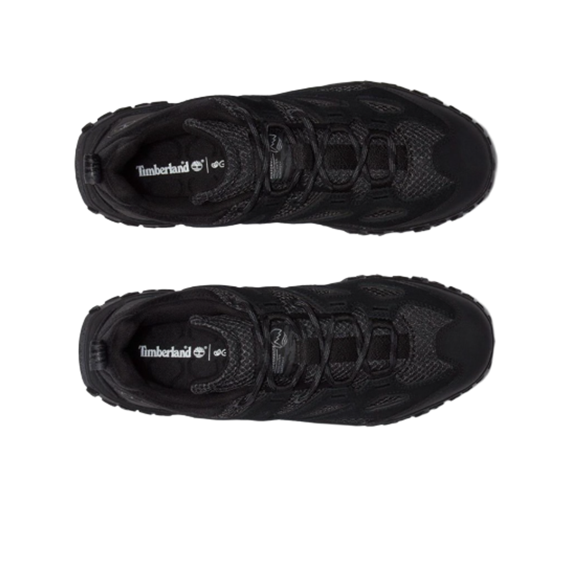 팀버랜드 그린스트라이드 모션6 로우 레이스업 스니커즈 블랙(Timberland Greenstride Motion6 Low Lace-Up Sneakers Black) - 2