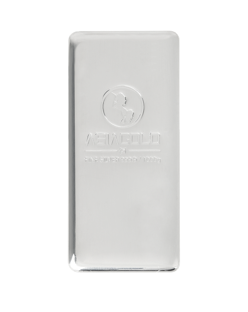 은 아시아골드 진공 실버바 999.9 1000g (초록색 상자)(Silver Asiagold Vacuum Seal Silver Bar 999.9 1000g (Green Box)) - 2