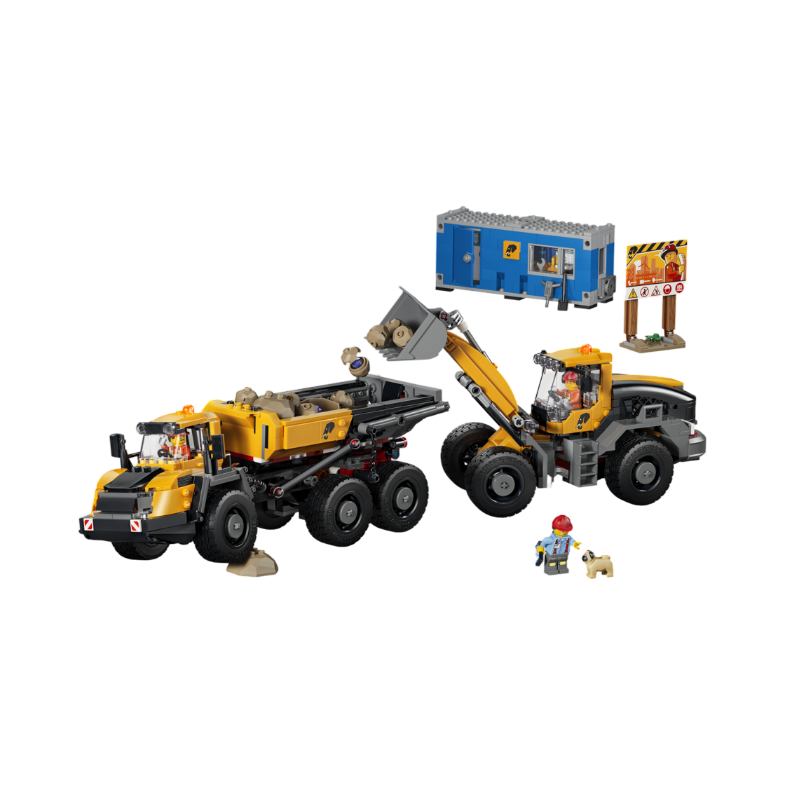 60494 Lego City Dump Truck & Front End Loader