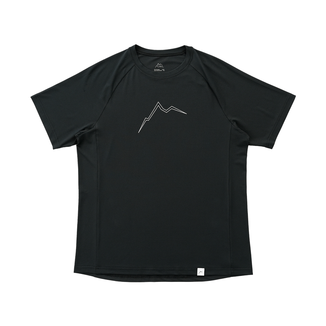 케일 리플렉트 로고 에어 숏슬리브 블랙(Cayl Reflect Logo Air Short Sleeve Black)