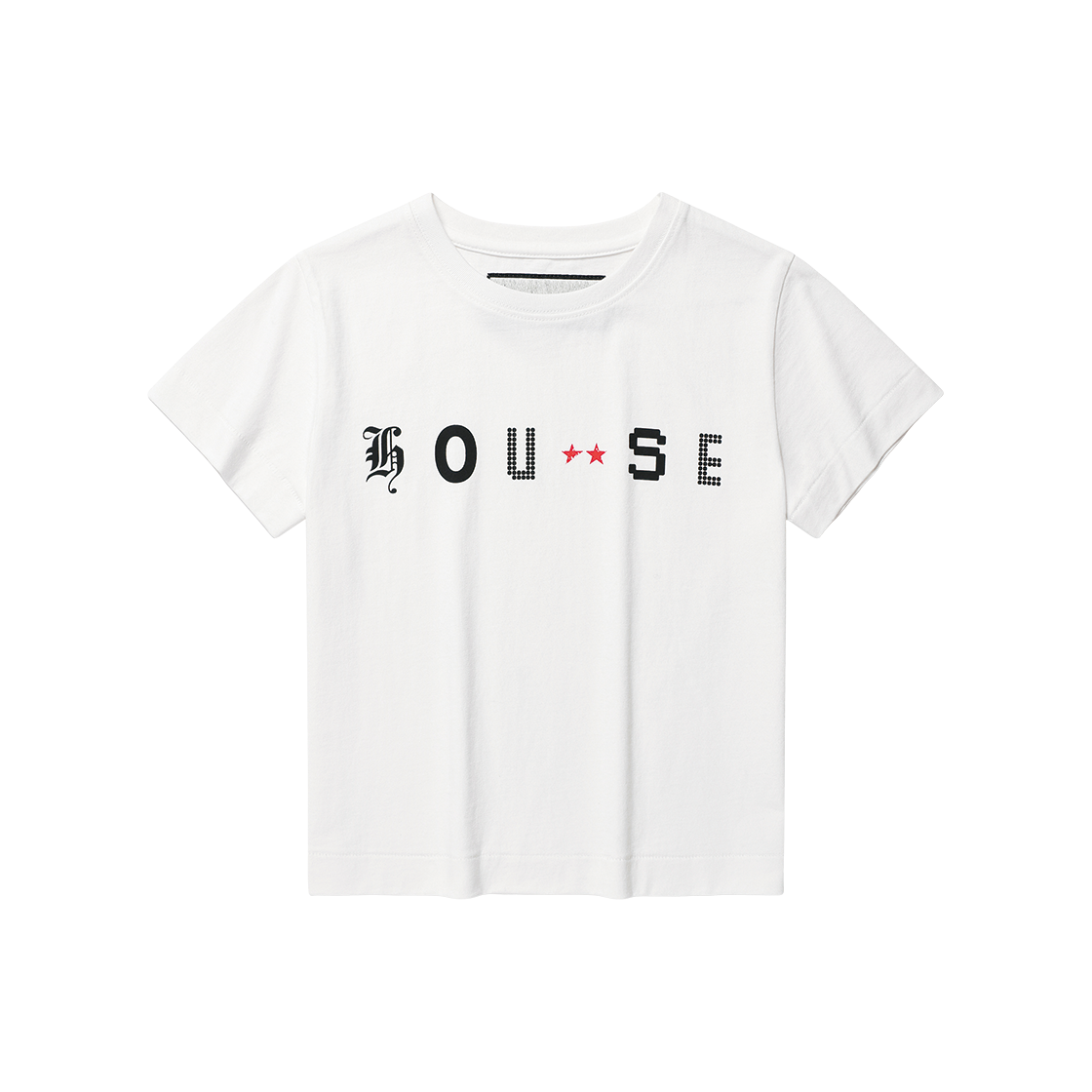 더바이닐하우스 폰트하우스 티 화이트(Thevinylhouse Font-House Tee White) - 3