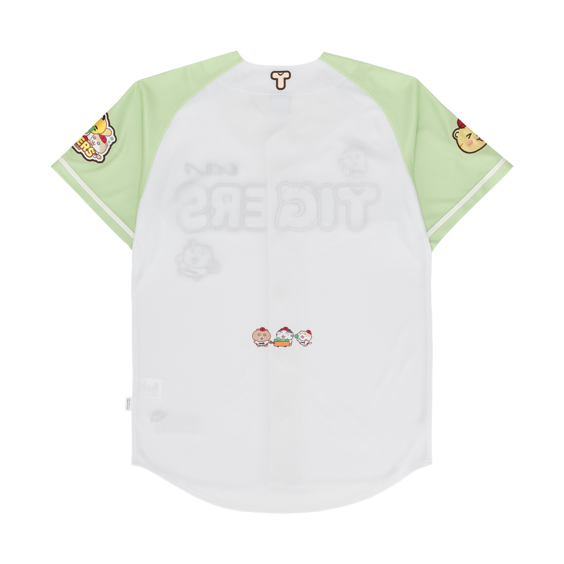 기아 타이거즈 x 틴틴팅클 레플리카 유니폼 행운 화이트 그린 (논 마킹 버전)(Kia Tigers x TintinTinkle Replica Uniform Luck White Green (Non Marking Ver.)) - 2