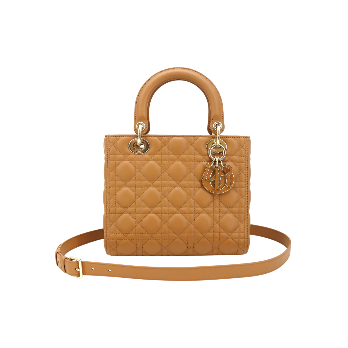 ITWN2QU3QF6I Dior Lady Dior Medium Lambskin Bag M0565OCEA_M43U