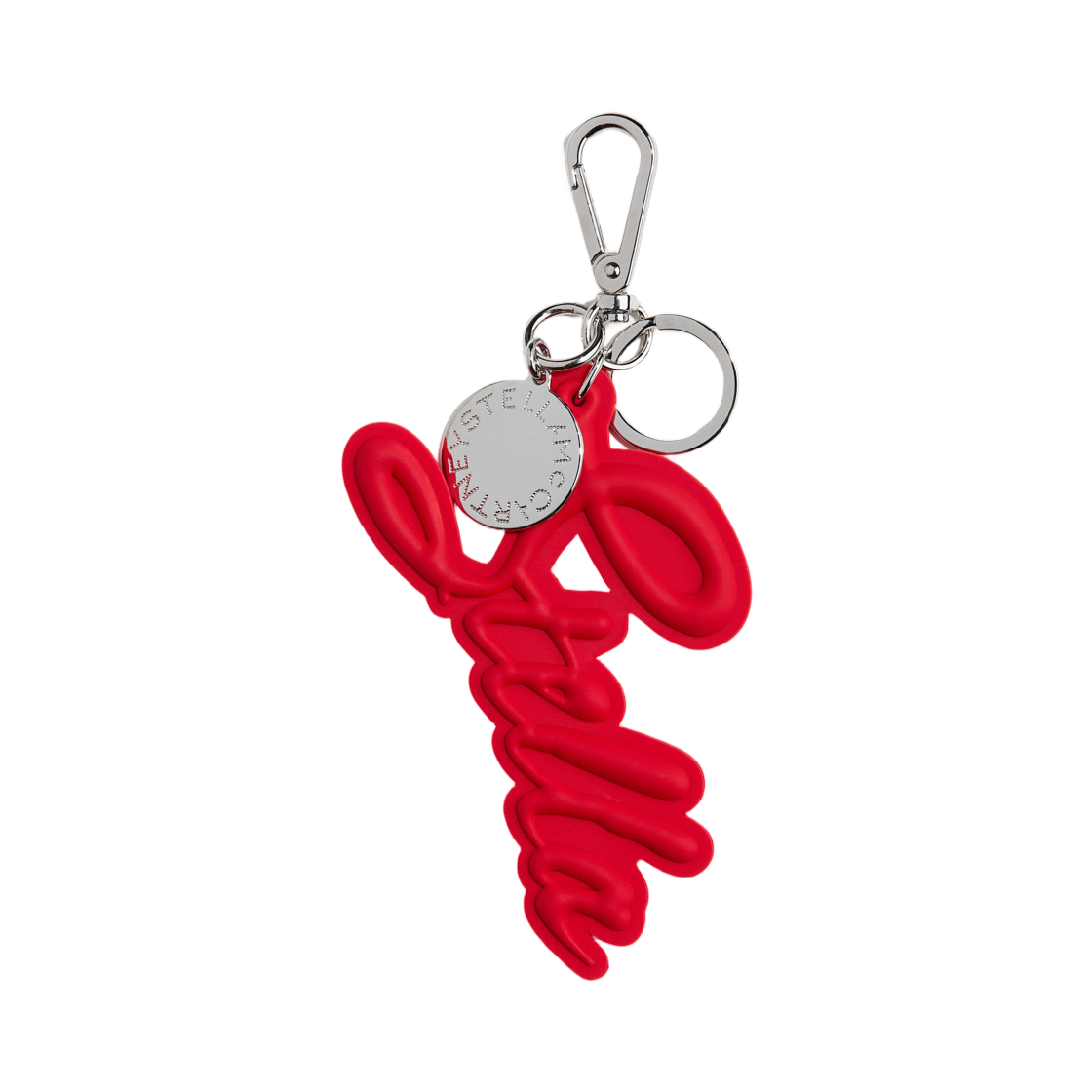 에이치앤엠 x 스텔라 맥카트니 스텔라 백 참 레드(H&M x Stella McCartney Stellar Bag Charm Red)