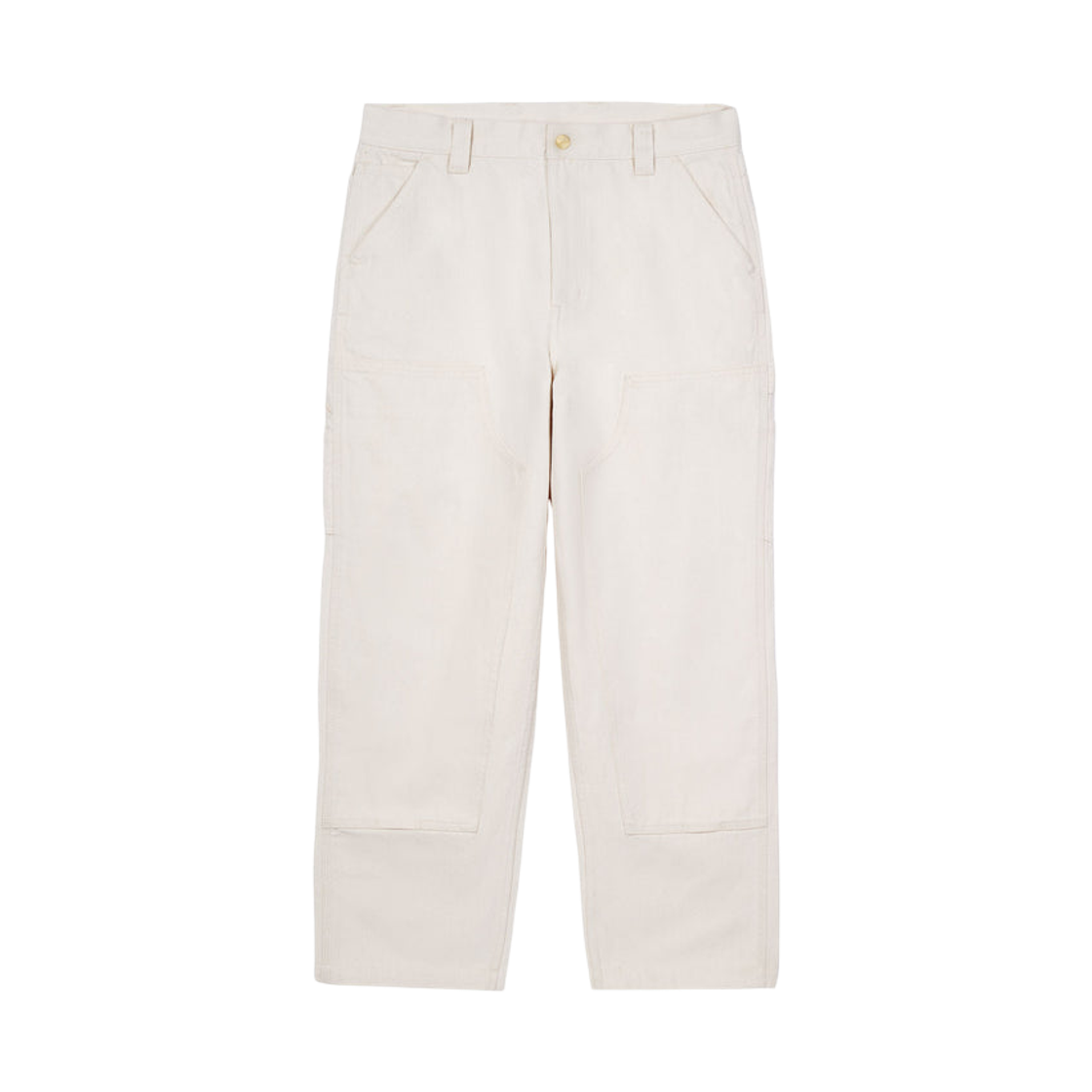 칼하트 WIP 이선 더블 니 팬츠 내츄럴 엔자임 블리치 워시드(Carhartt WIP Ethan Double Knee Pants Natural Enzyme Bleach Washed) - 2