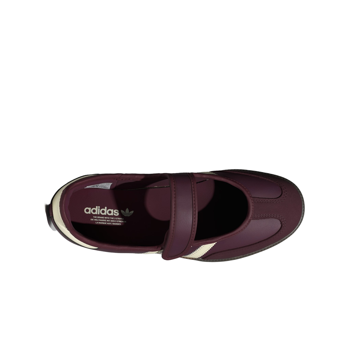 (W) 아디다스 삼바 제인 마룬 크림 화이트((W) Adidas Samba Jane Maroon Cream White) - 2